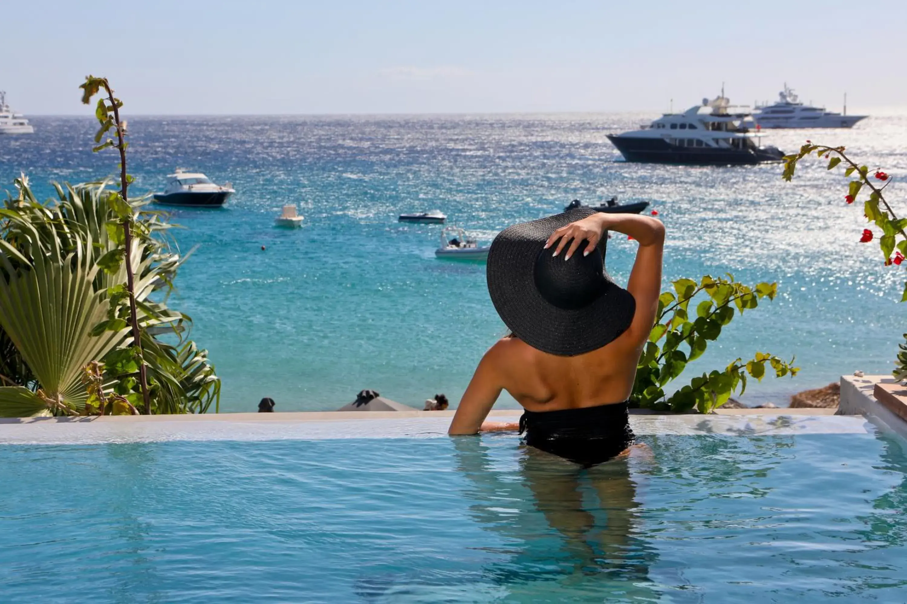 Sea view in Mykonos Dove Beachfront Hotel Sea view in Mykonos Dove Beachfront Hotel