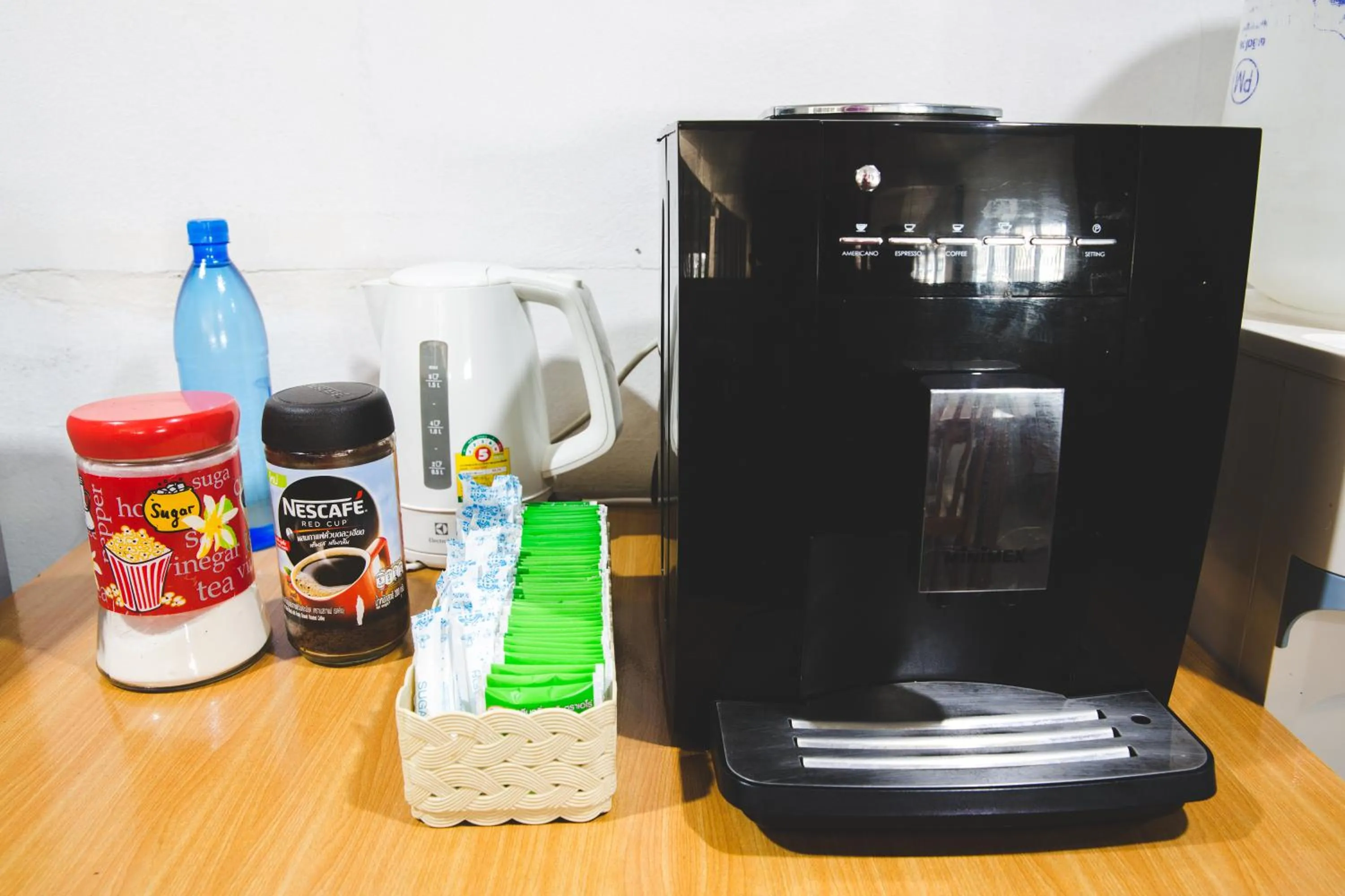 Coffee/tea facilities in The August Hostel