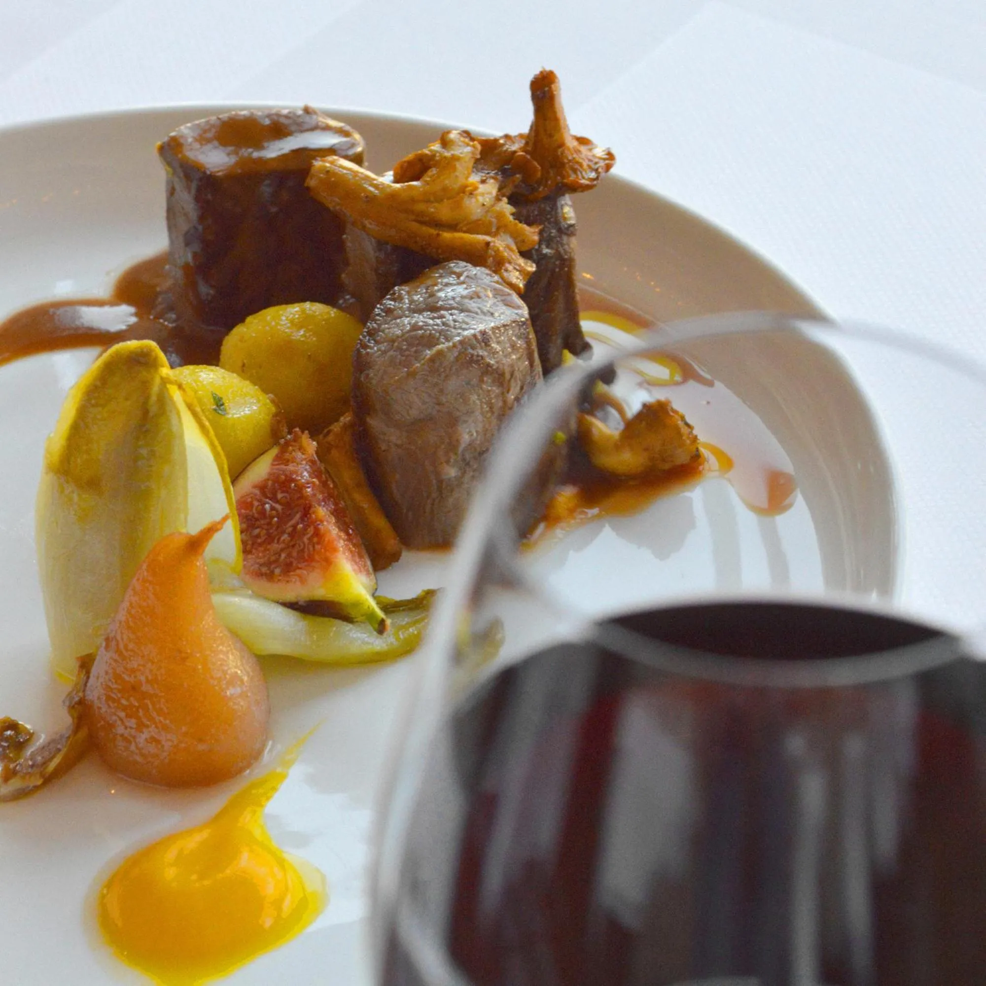 Food close-up in Hotel de la Poste - Relais de Napoleon III