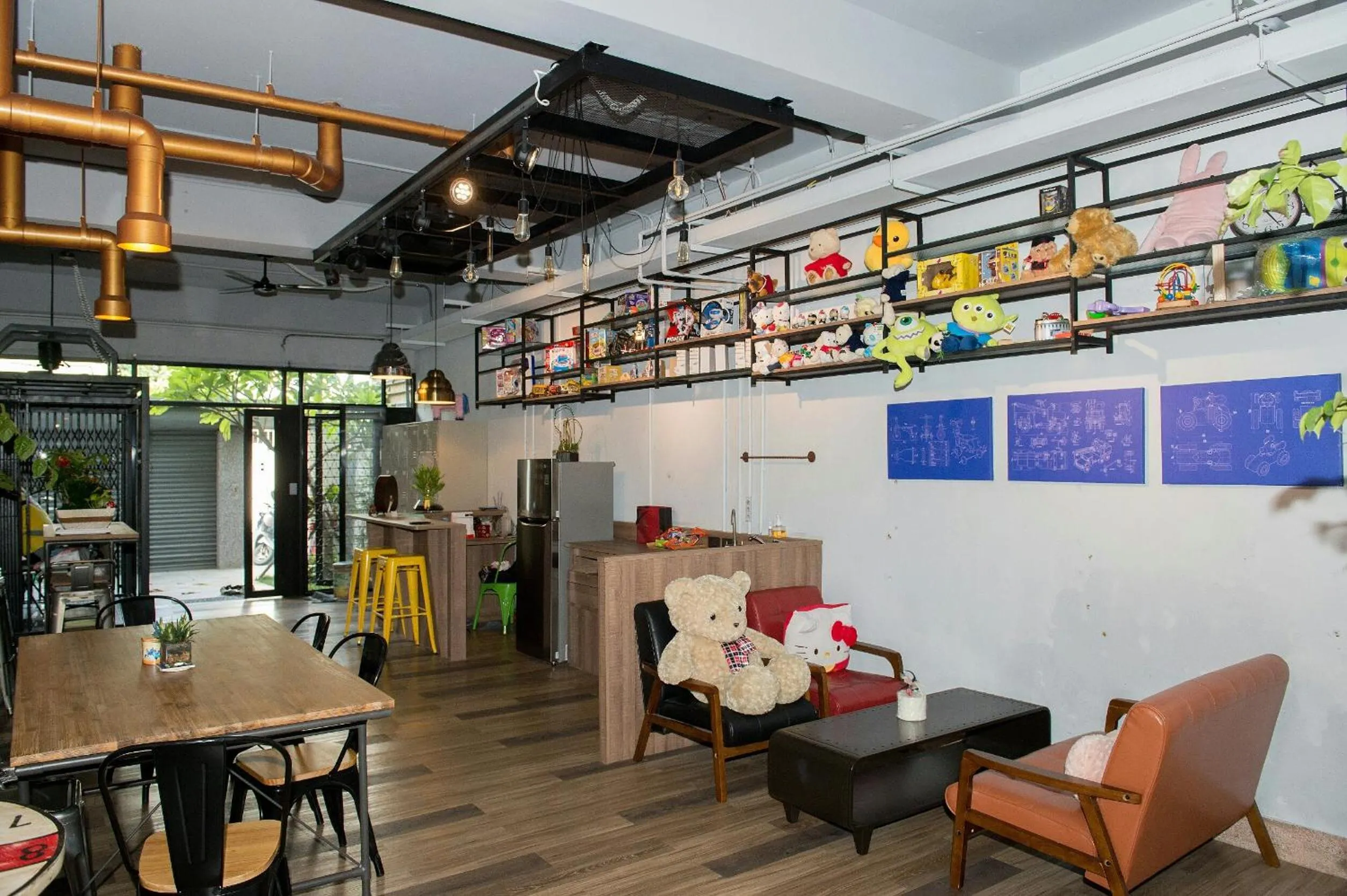 Communal lounge/ TV room in The Brick