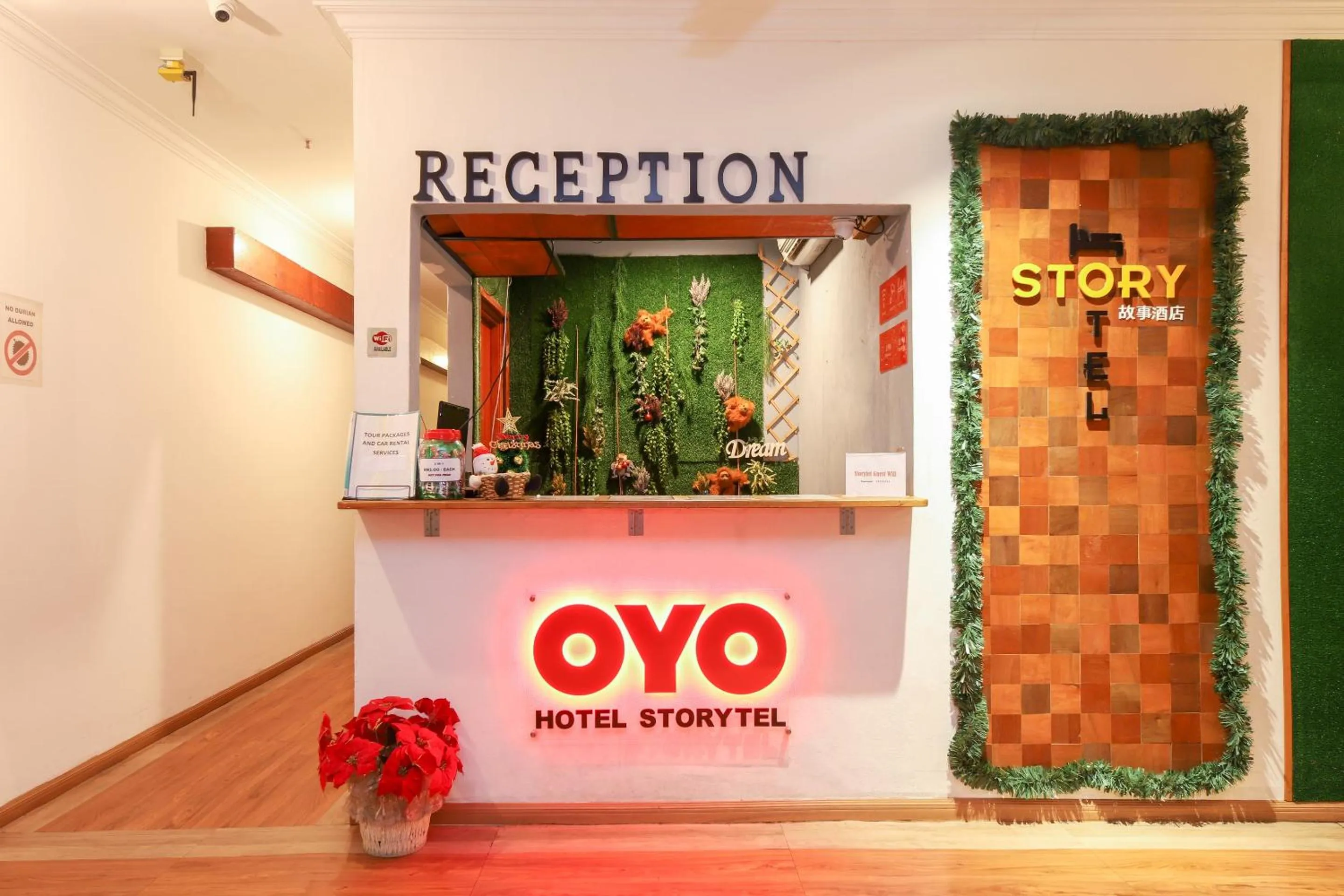 Lobby or reception in Hotel O Storytel