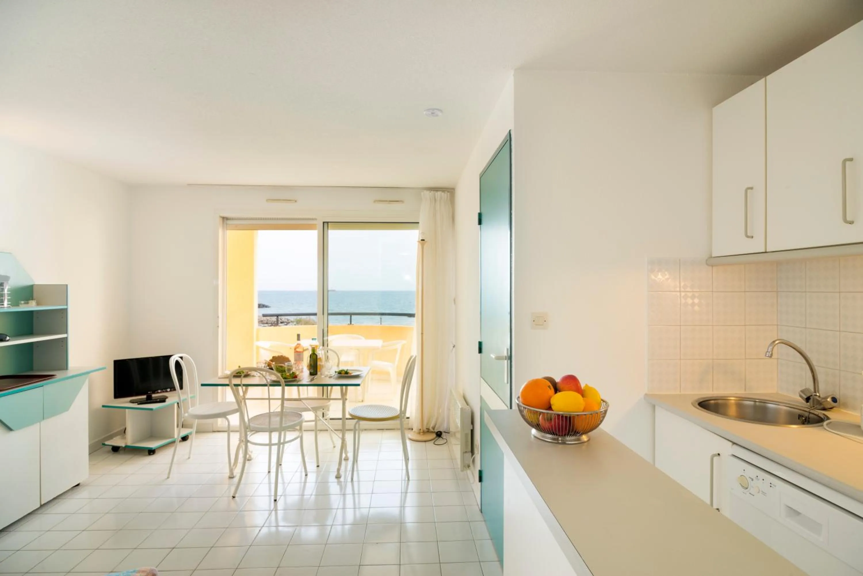 Living room in Vacancéole - Savanna Beach- Terrasses de Savanna