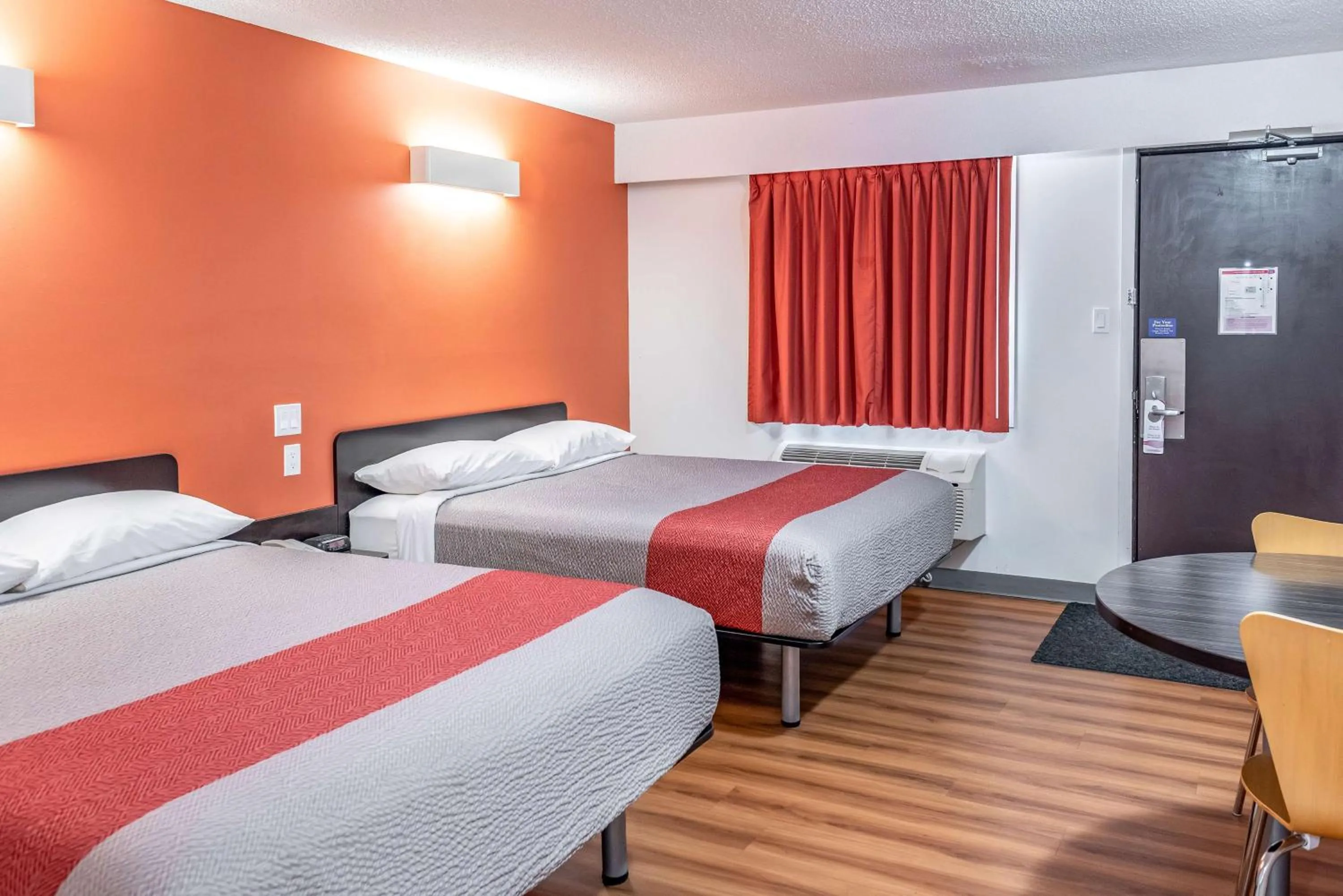 Photo of the whole room in Motel 6-Fort Nelson, BC