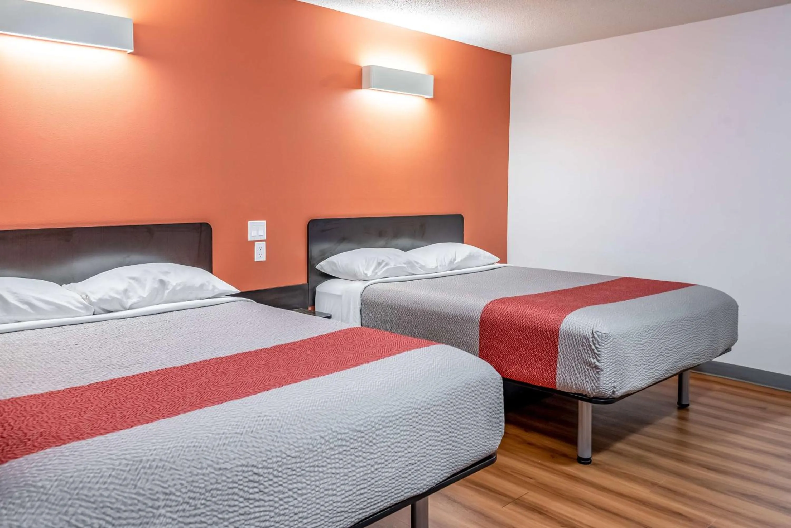 Photo of the whole room in Motel 6-Fort Nelson, BC