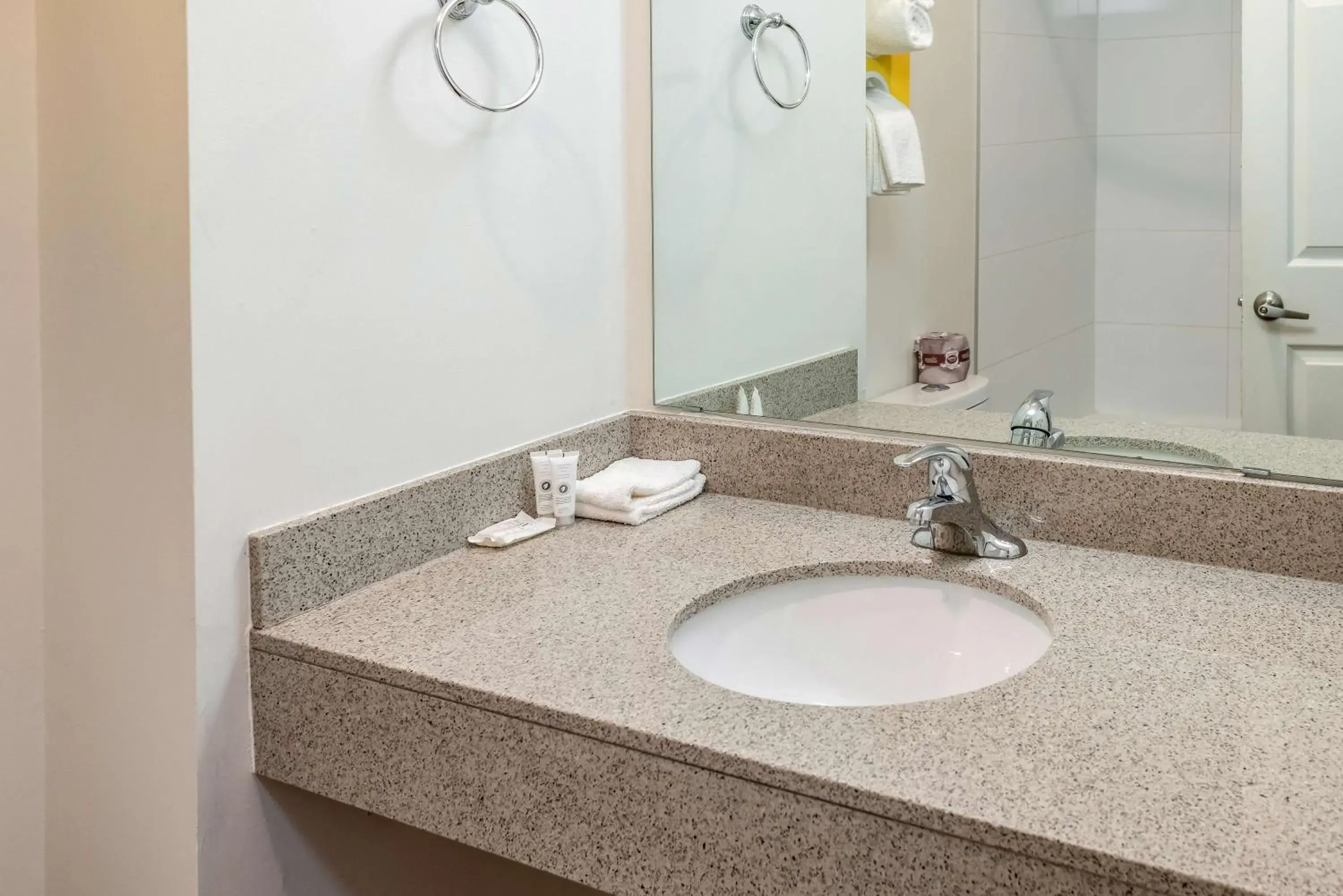 Bathroom in Motel 6-Fort Nelson, BC Bathroom in Motel 6-Fort Nelson, BC