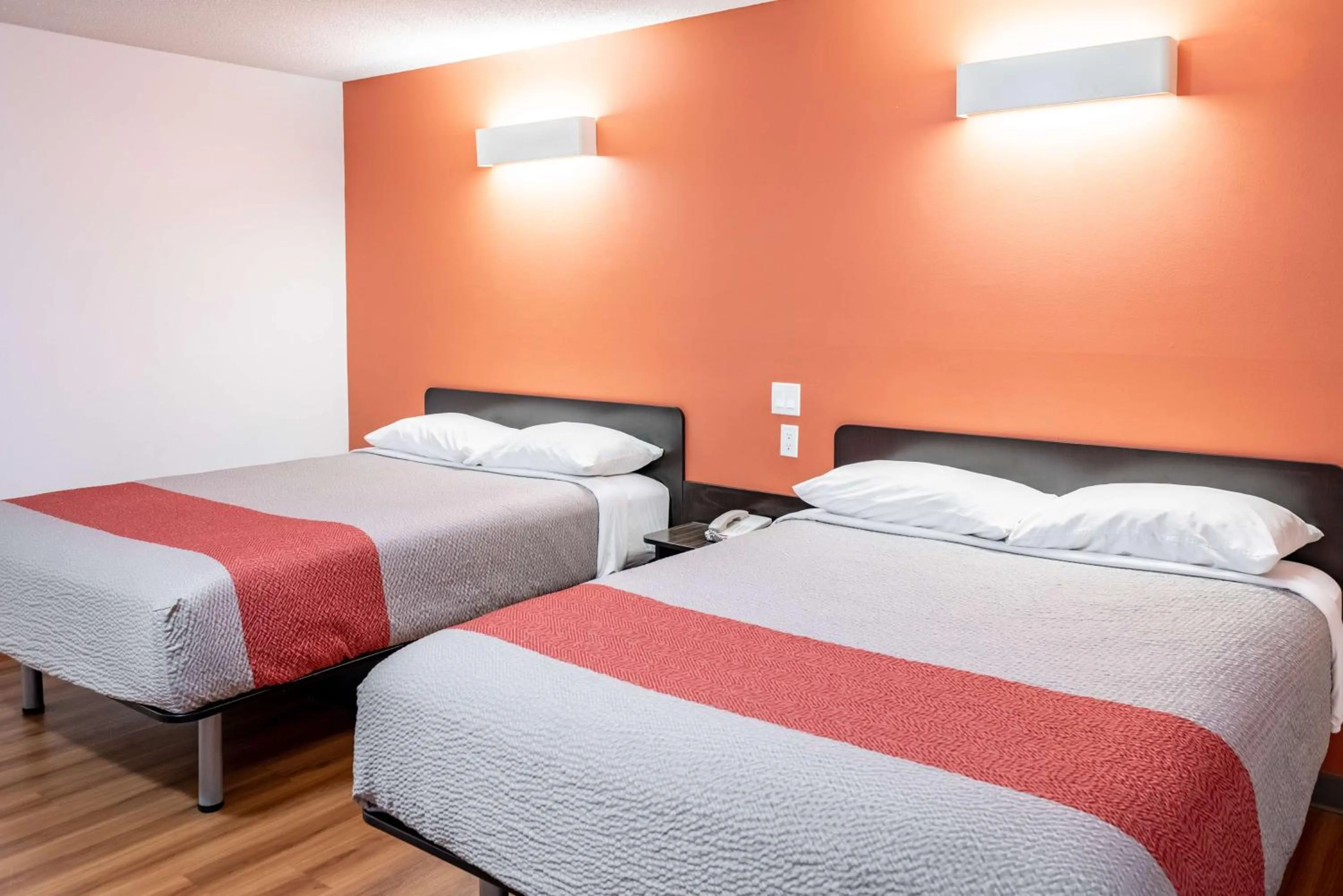 Photo of the whole room in Motel 6-Fort Nelson, BC