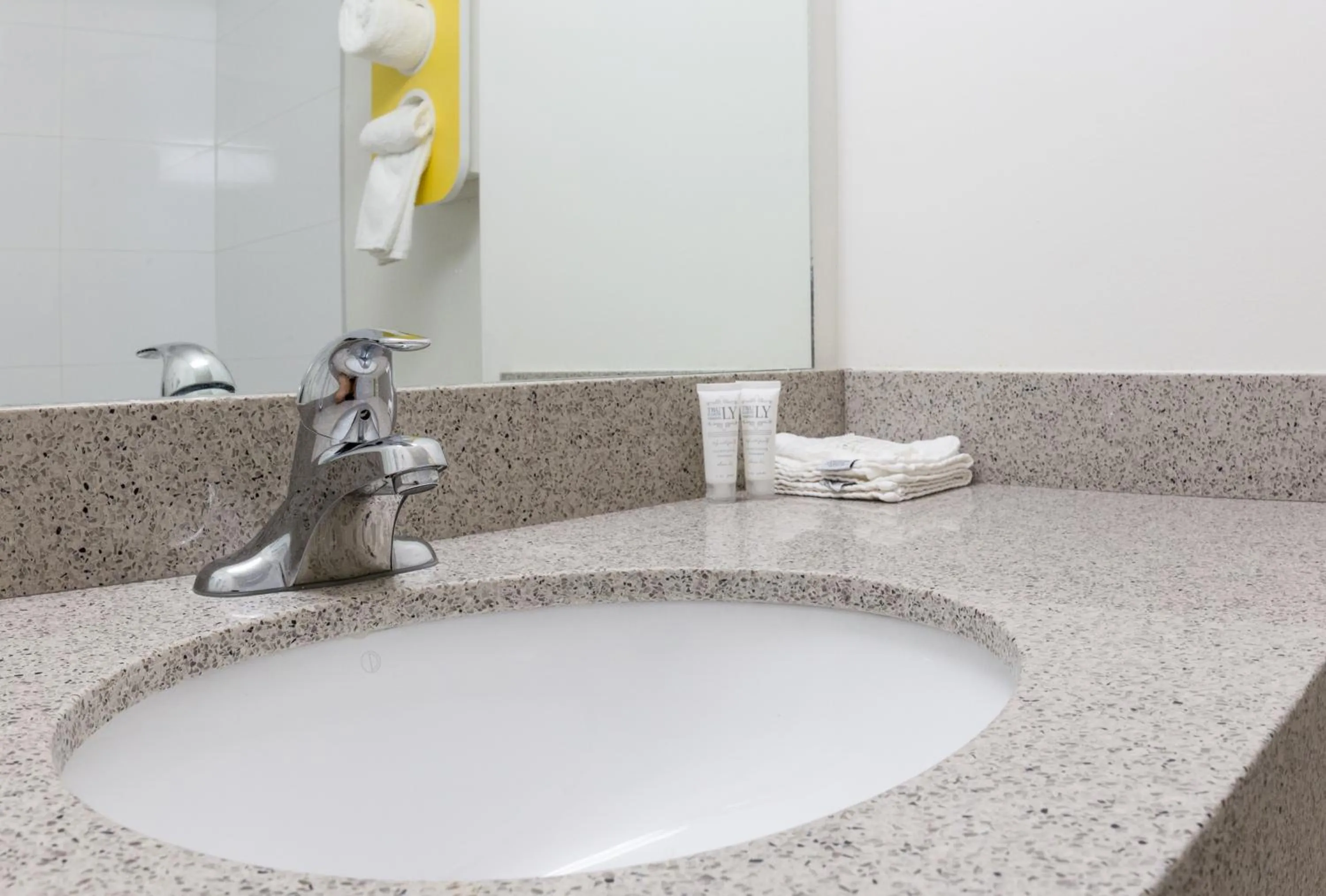 Bathroom in Motel 6-Fort Nelson, BC