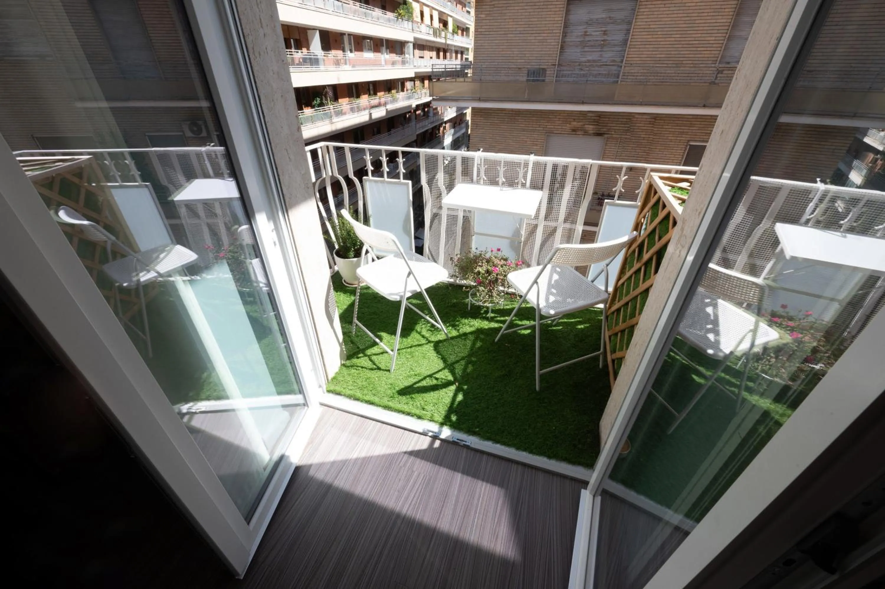 Balcony/Terrace in In Centro B&B