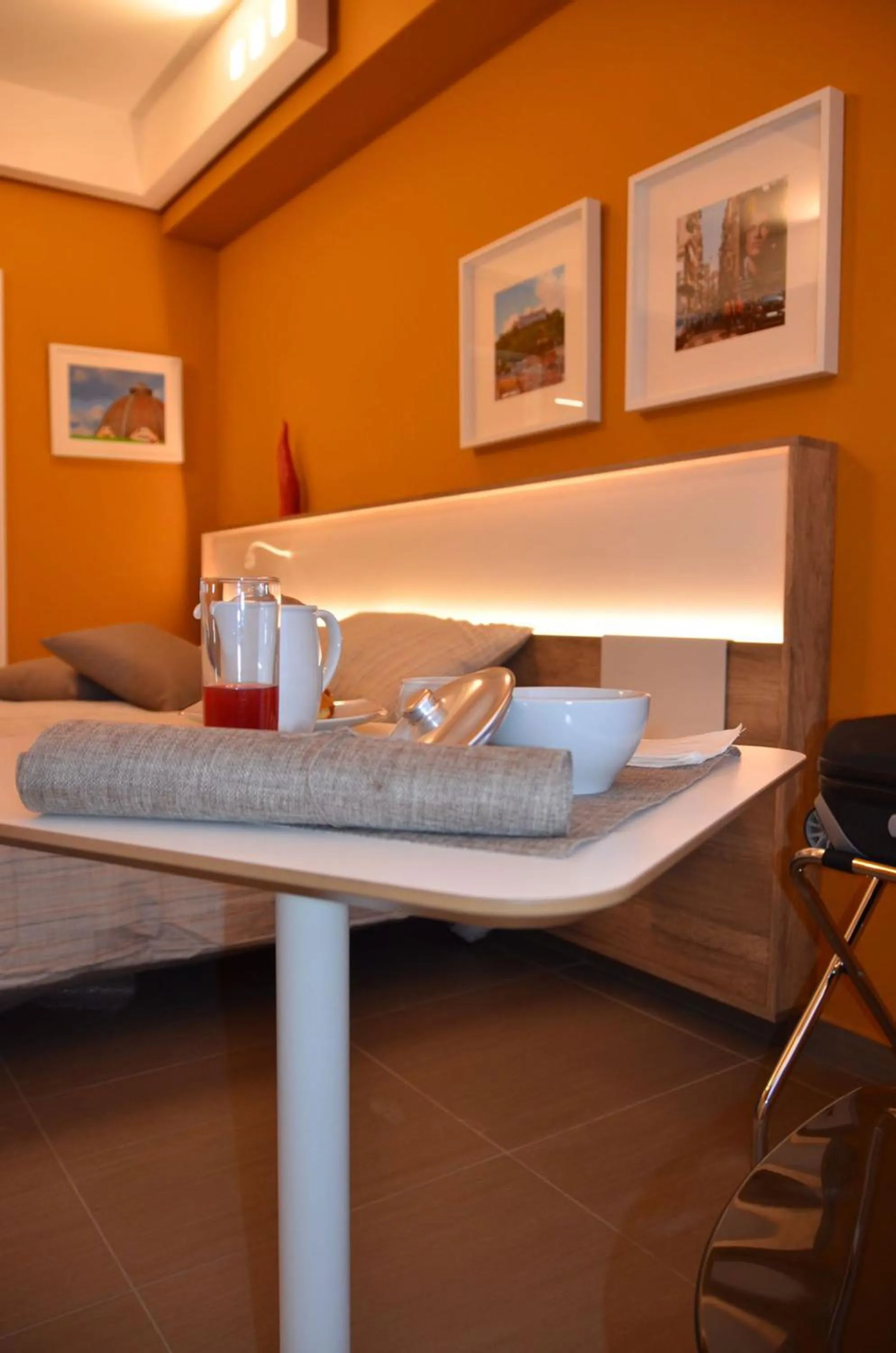 Coffee/tea facilities, Bed in In Centro B&B