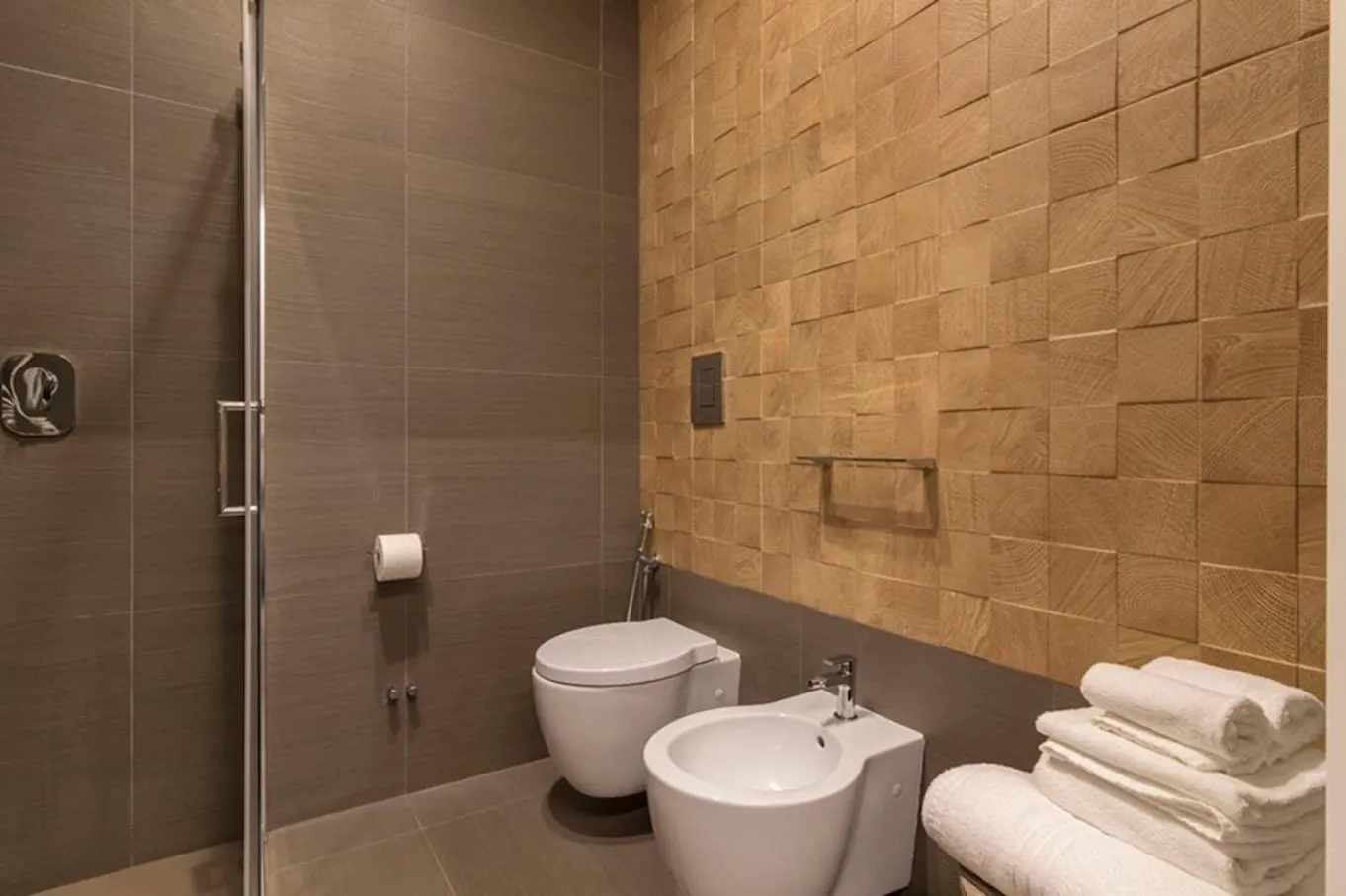 Bathroom in In Centro B&B