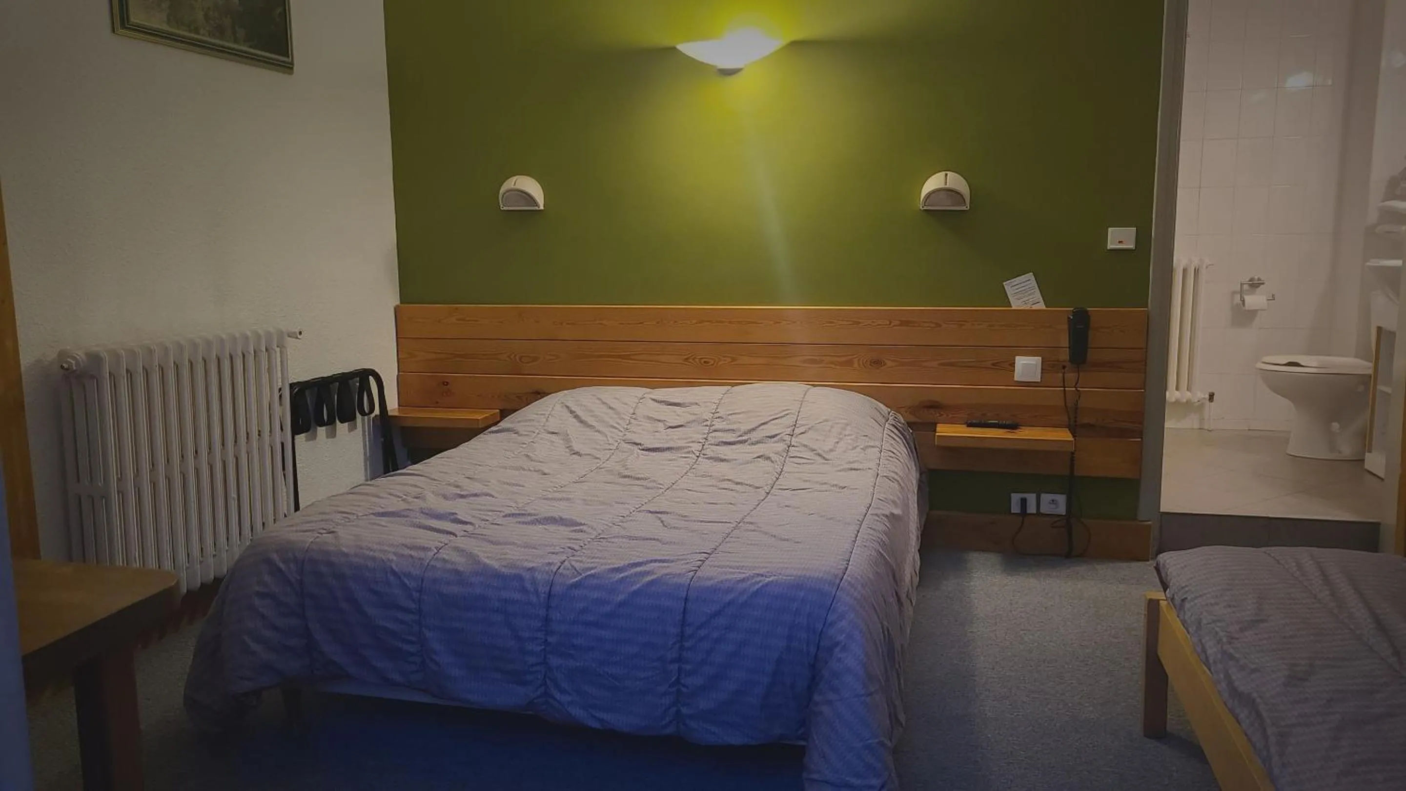 Bedroom, Bed in Hotel Glaizette