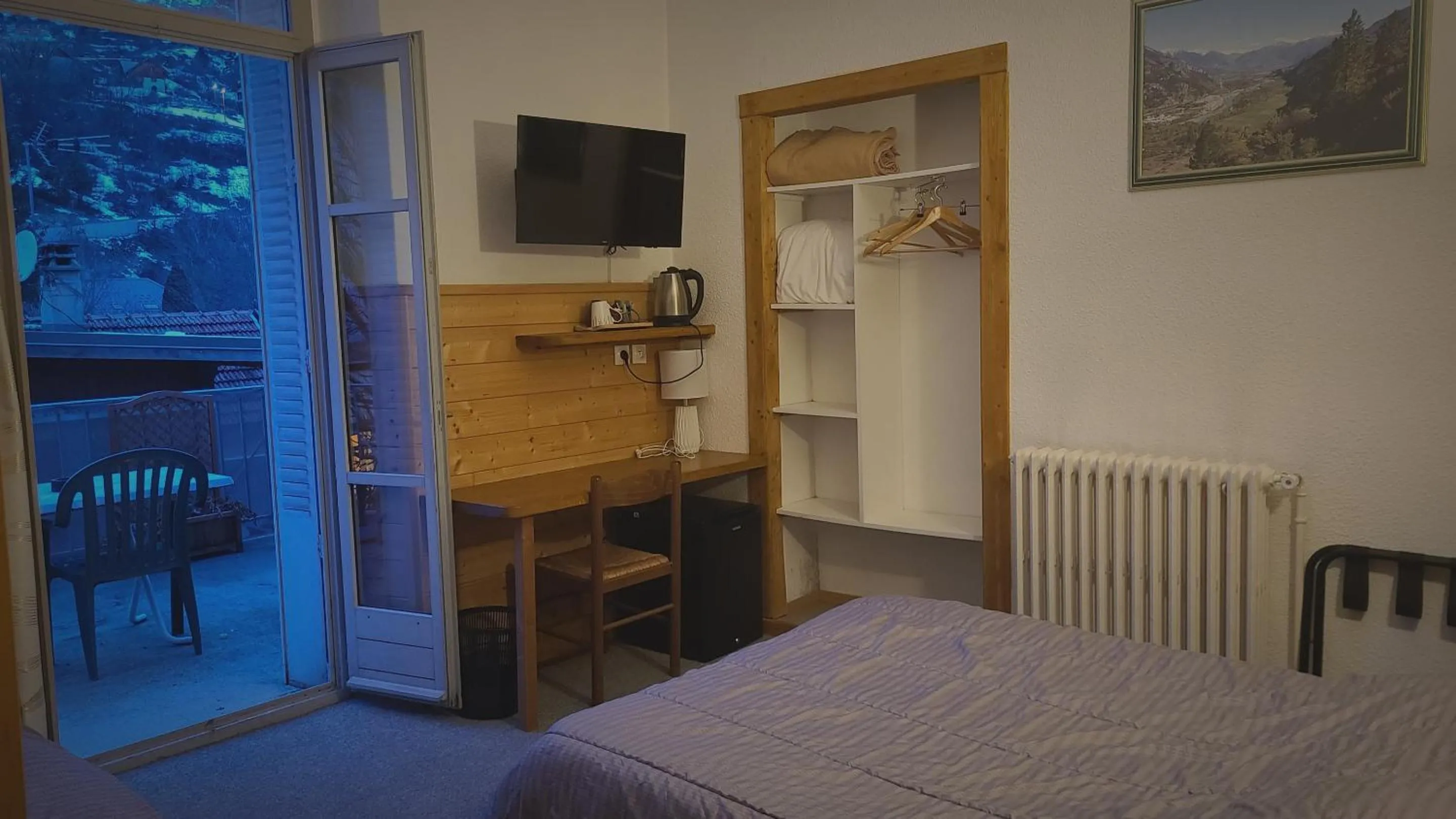 Bedroom, Bed in Hotel Glaizette