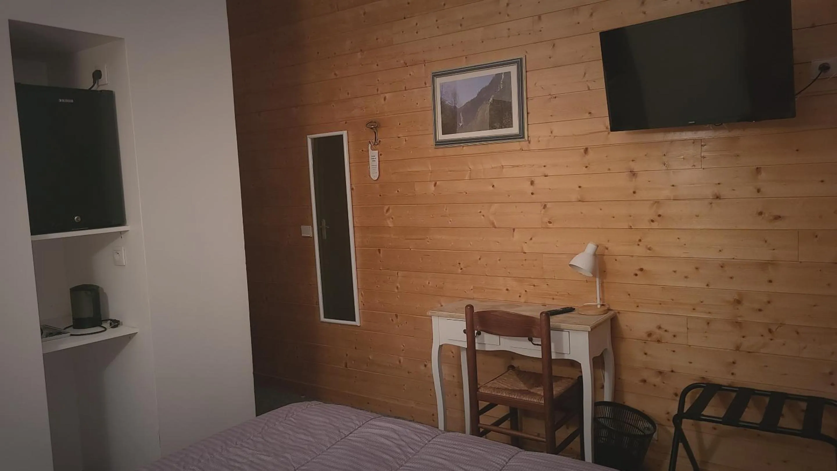 Bedroom, Bed in Hotel Glaizette