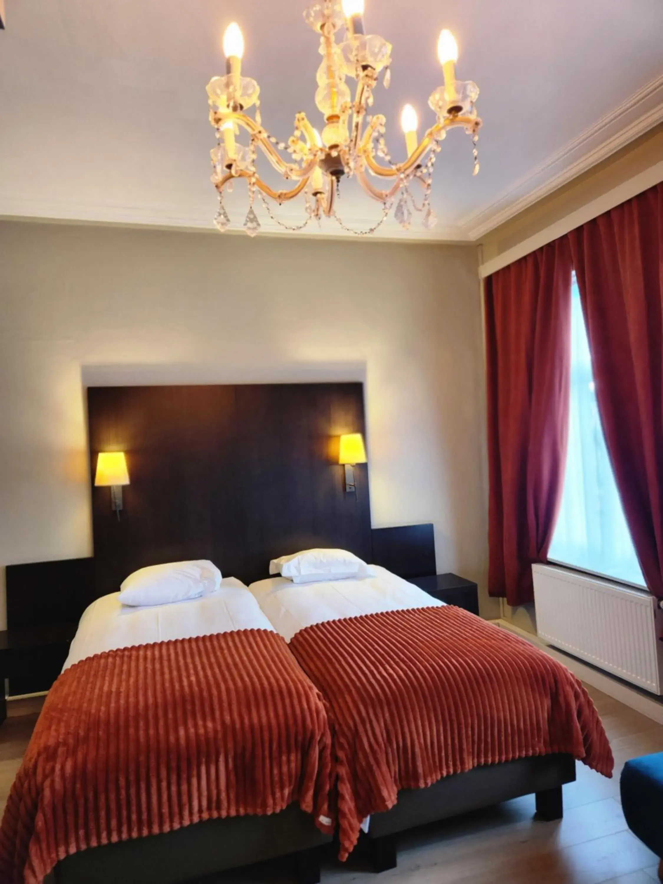 Bed in Hotel Gulden Vlies Bed in Hotel Gulden Vlies