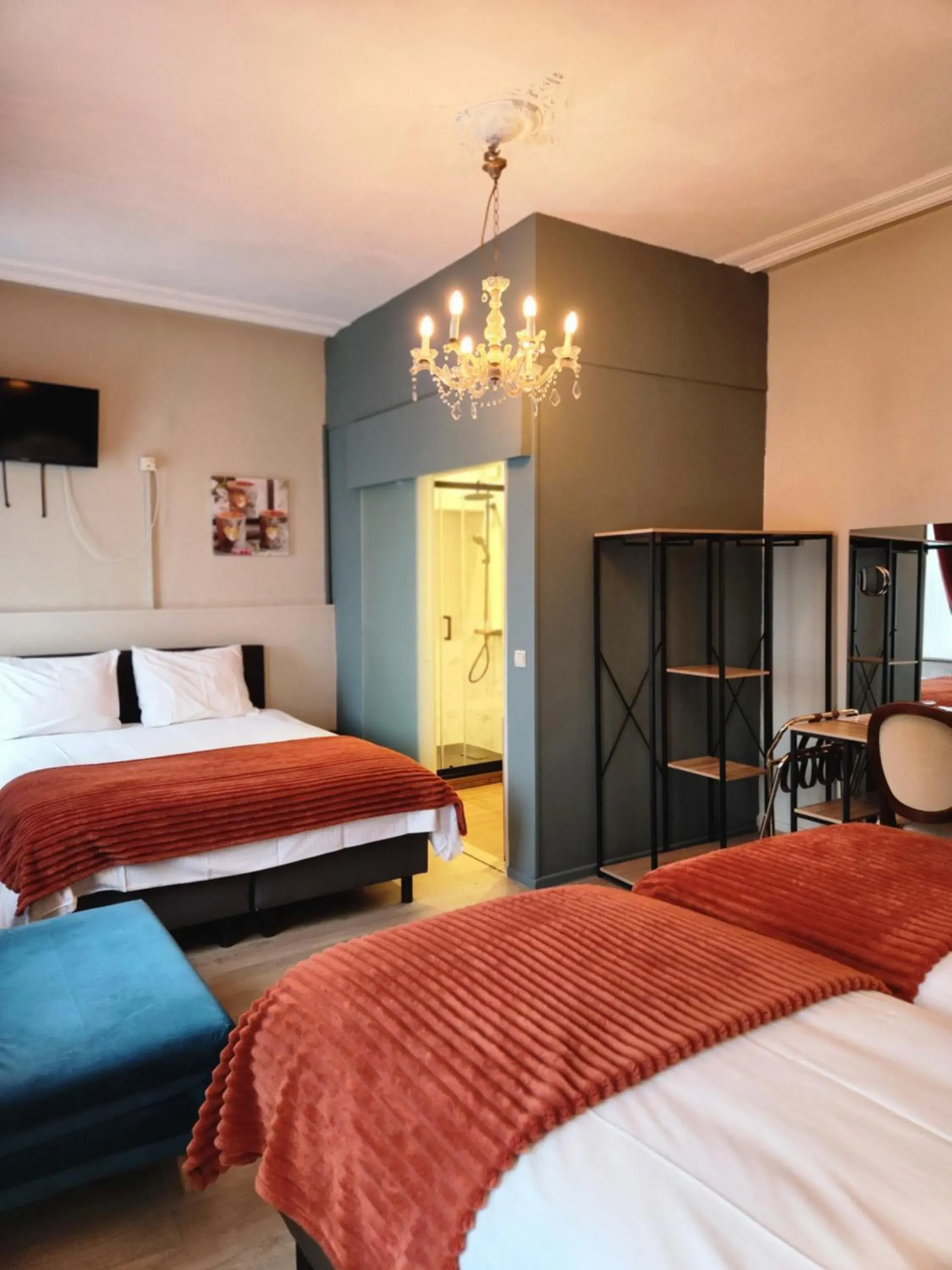 Bed in Hotel Gulden Vlies Bed in Hotel Gulden Vlies