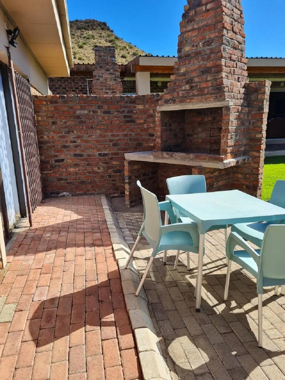 Patio in Skietberg Lodge