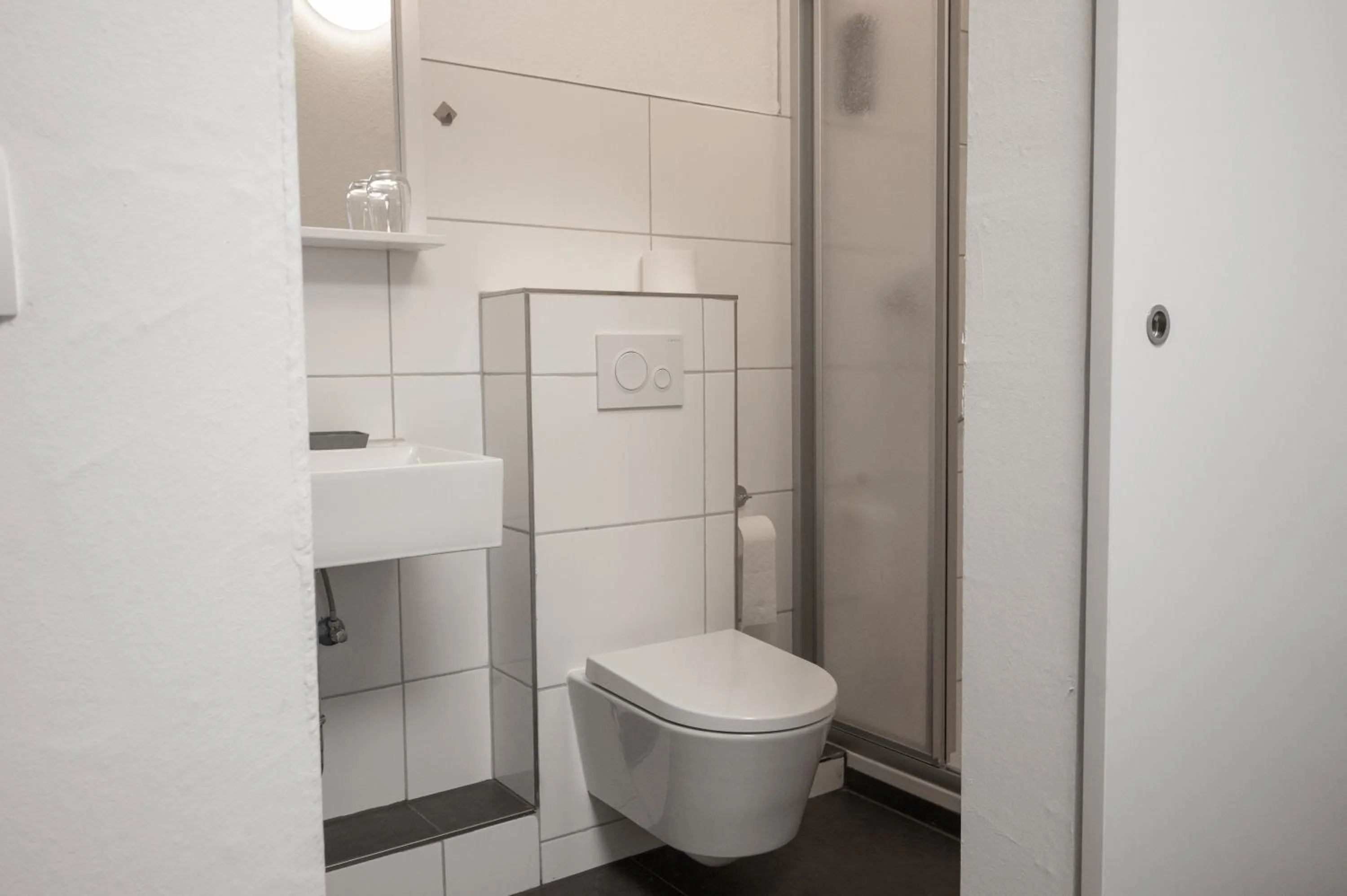 Bathroom in Hotel Teatro