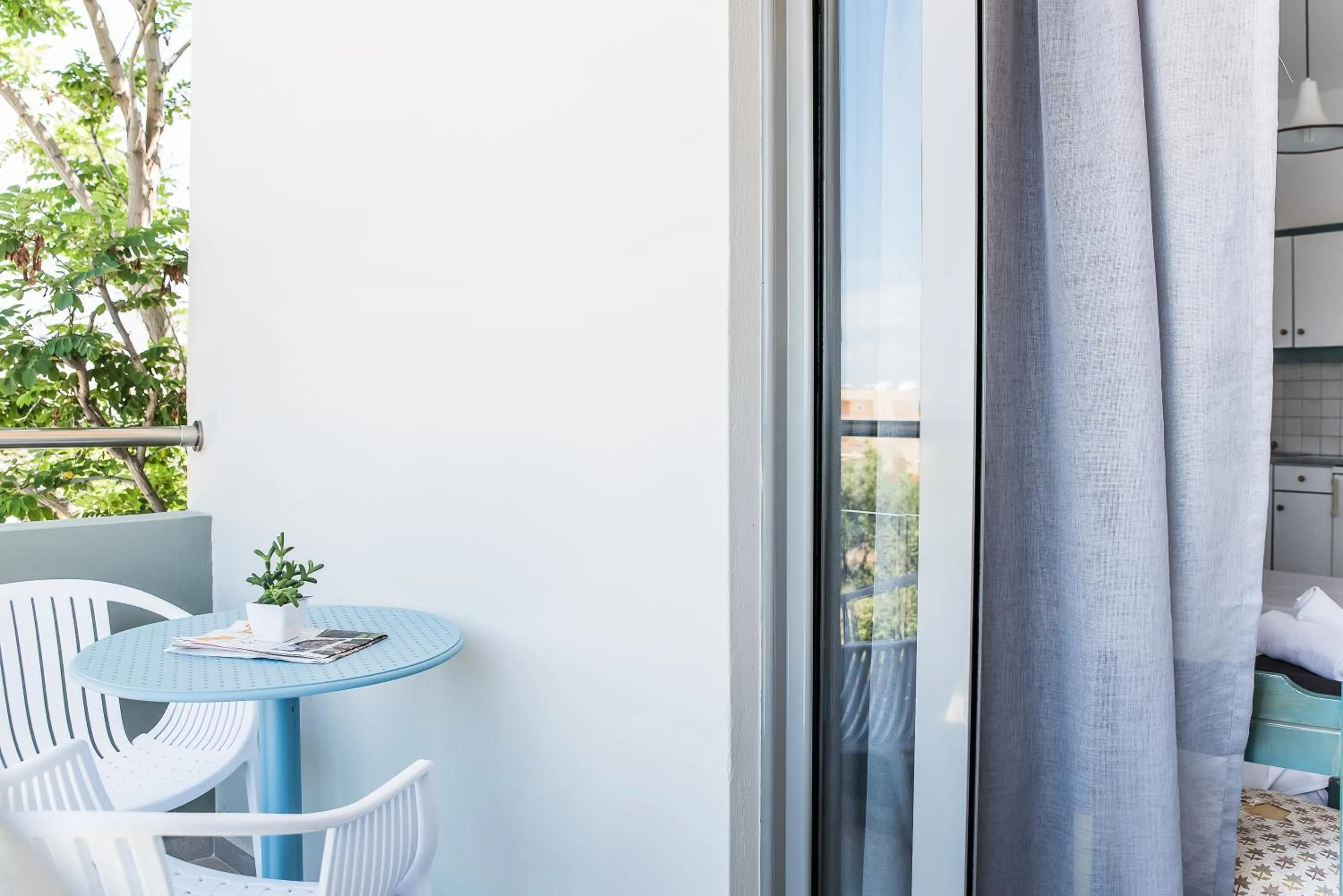 Balcony/Terrace in Sunshine Boutique Hotel by Estia