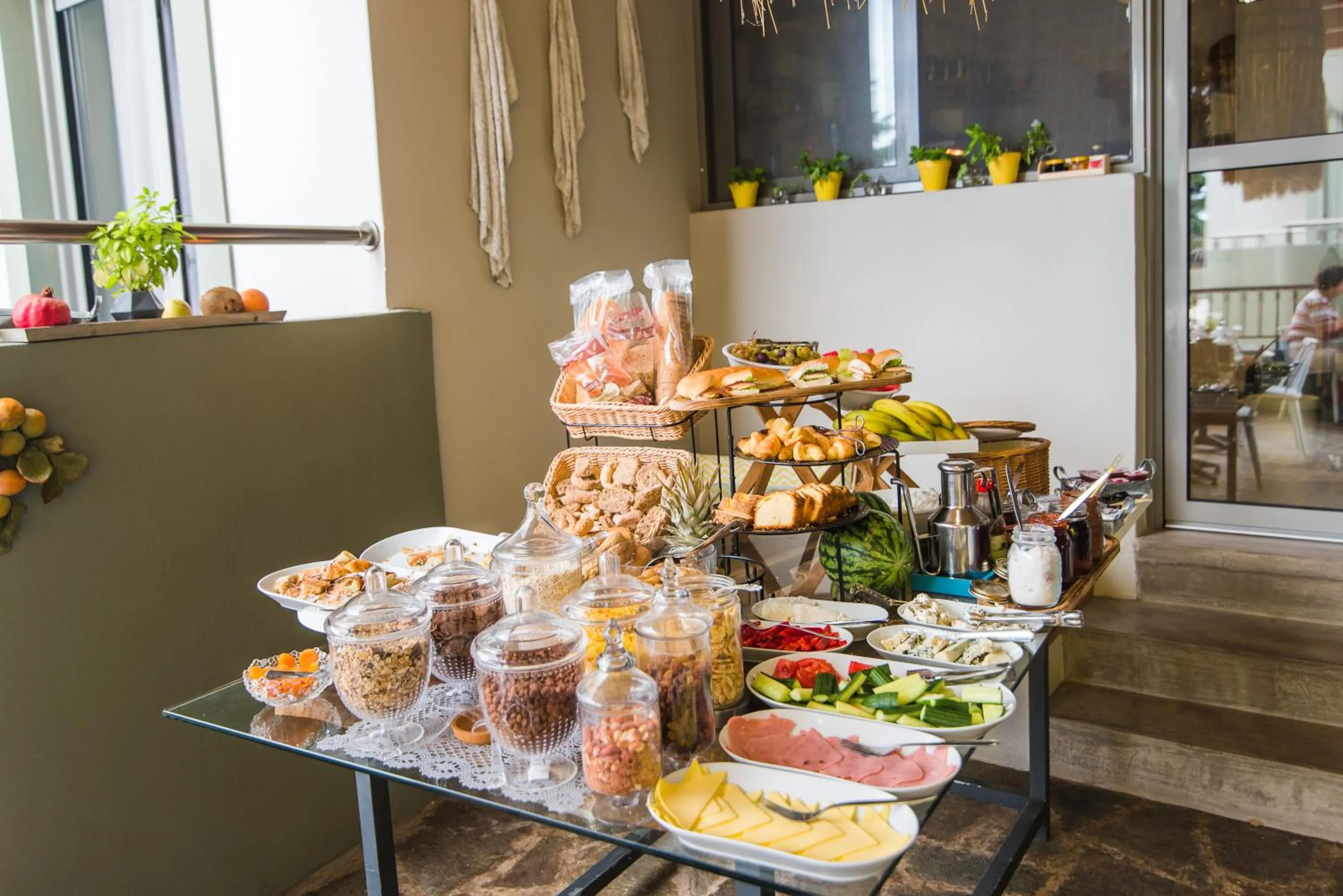 Buffet breakfast in Sunshine Boutique Hotel by Estia