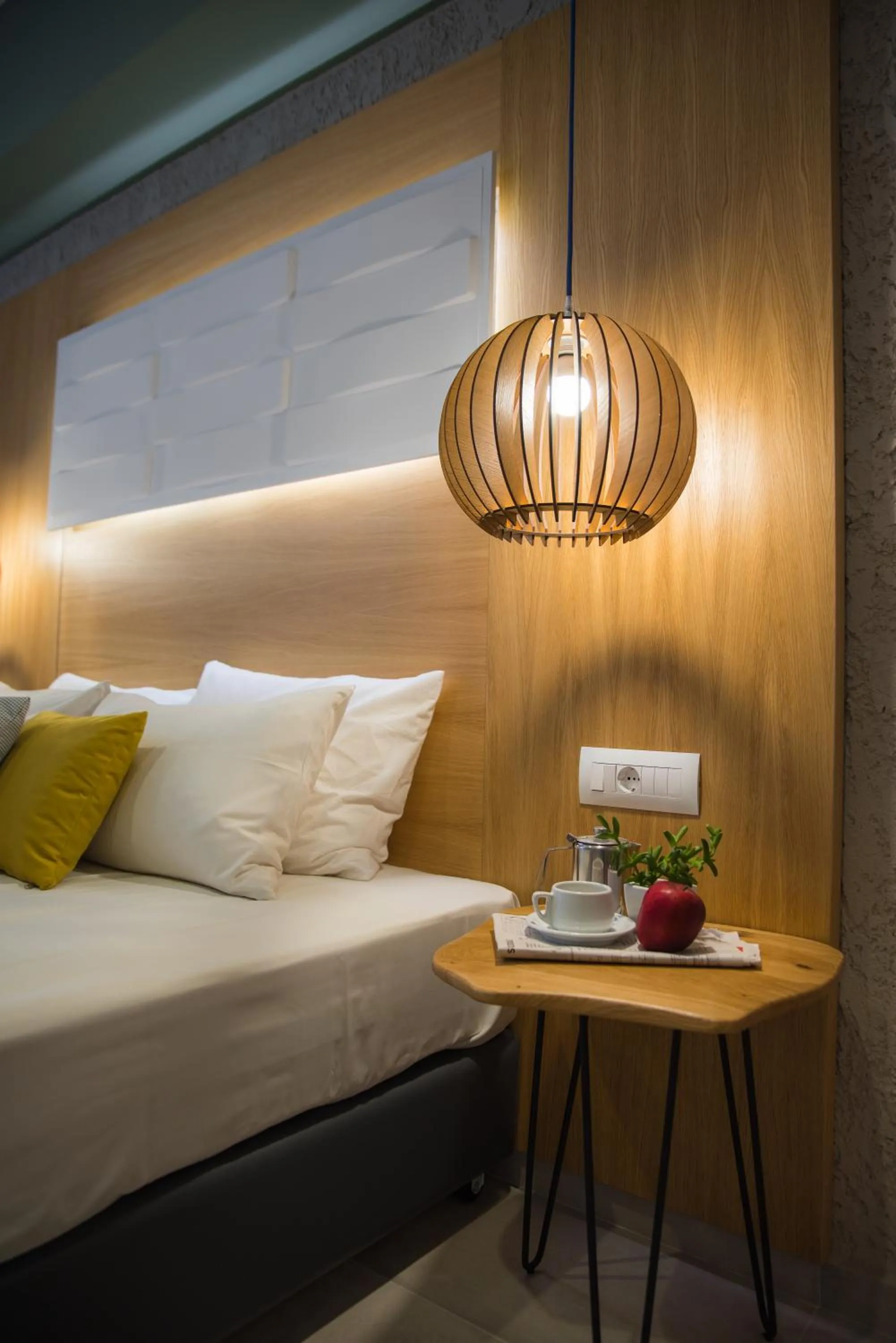 Bed in Sunshine Boutique Hotel by Estia