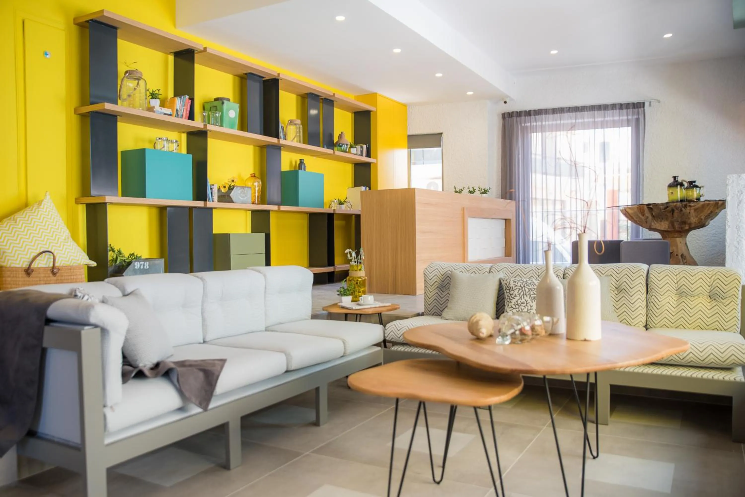 Living room in Sunshine Boutique Hotel by Estia