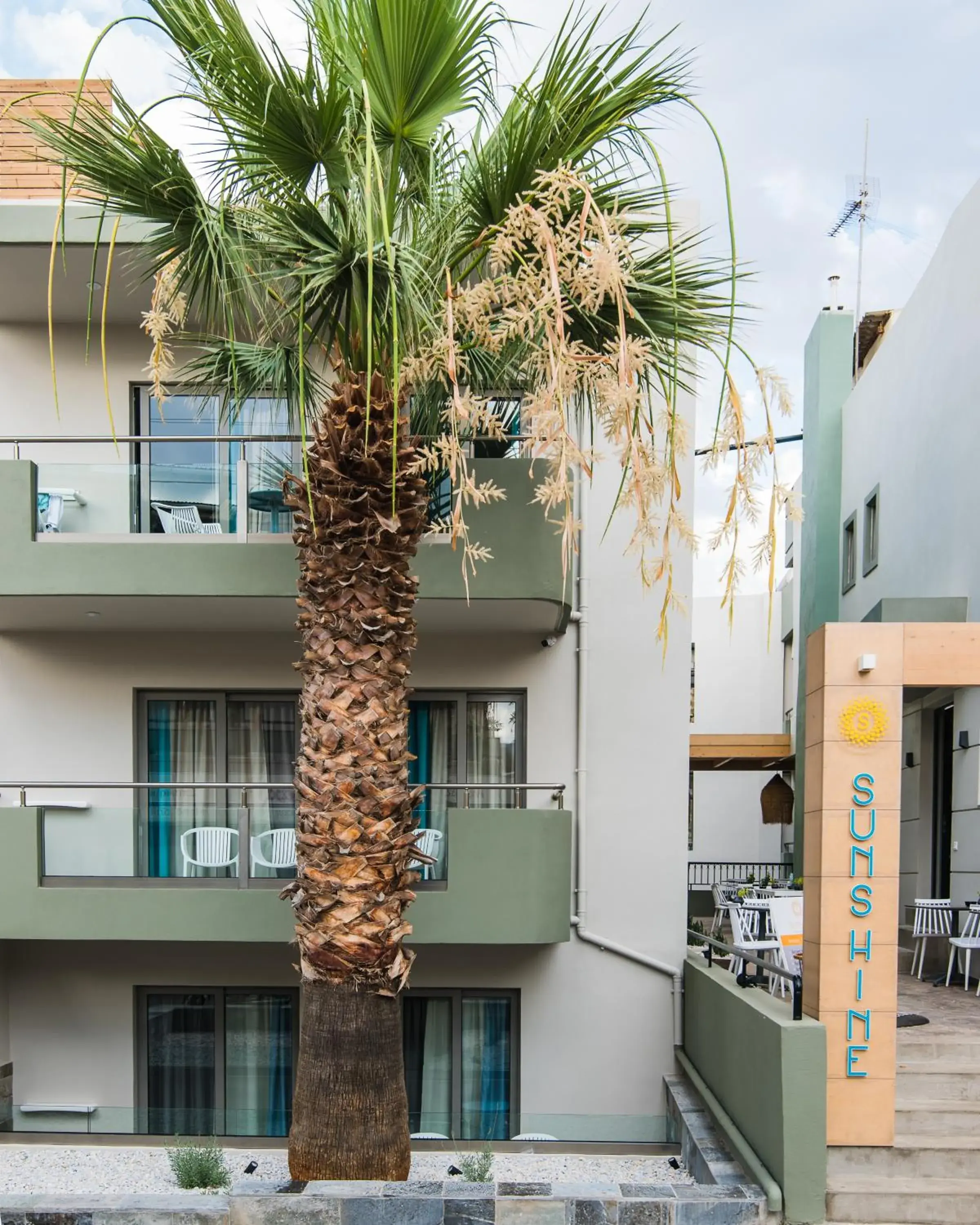 Facade/entrance in Sunshine Boutique Hotel by Estia Facade/entrance in Sunshine Boutique Hotel by Estia