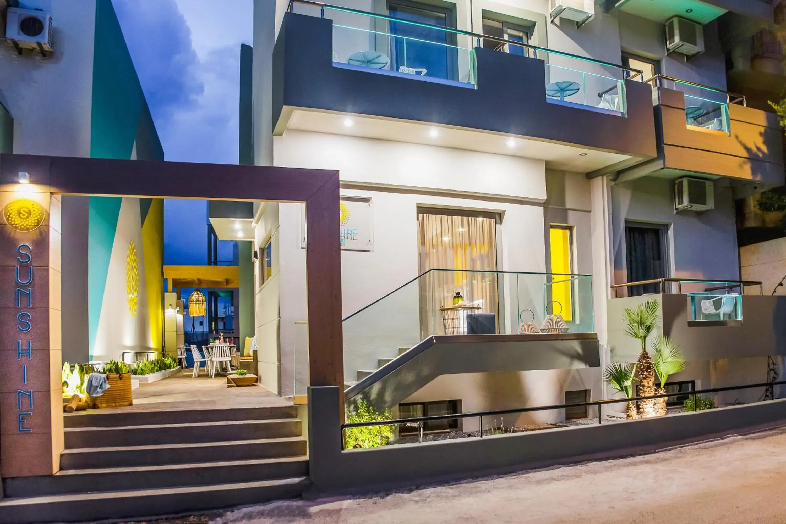 Facade/entrance in Sunshine Boutique Hotel by Estia Facade/entrance in Sunshine Boutique Hotel by Estia