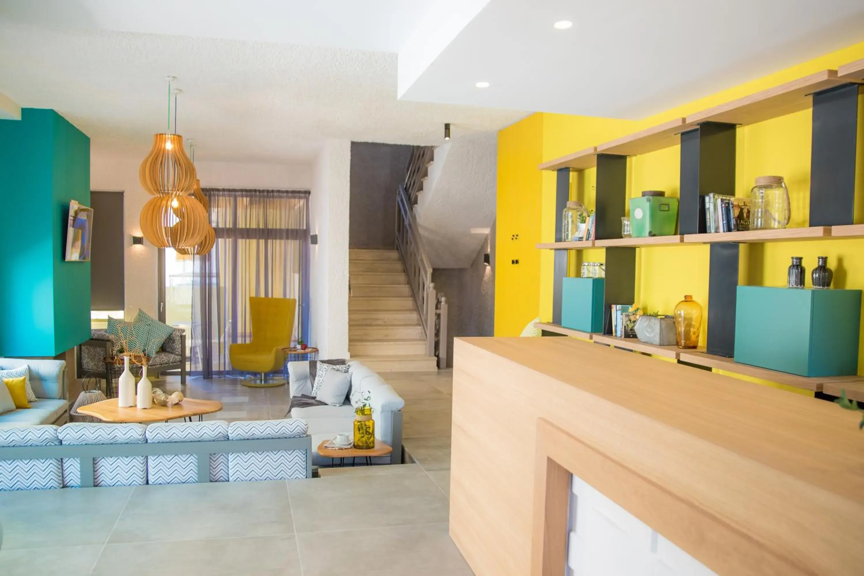 Lobby or reception in Sunshine Boutique Hotel by Estia Lobby or reception in Sunshine Boutique Hotel by Estia