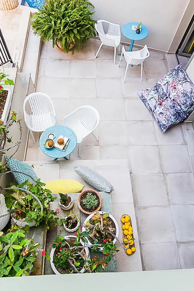Balcony/Terrace in Sunshine Boutique Hotel by Estia