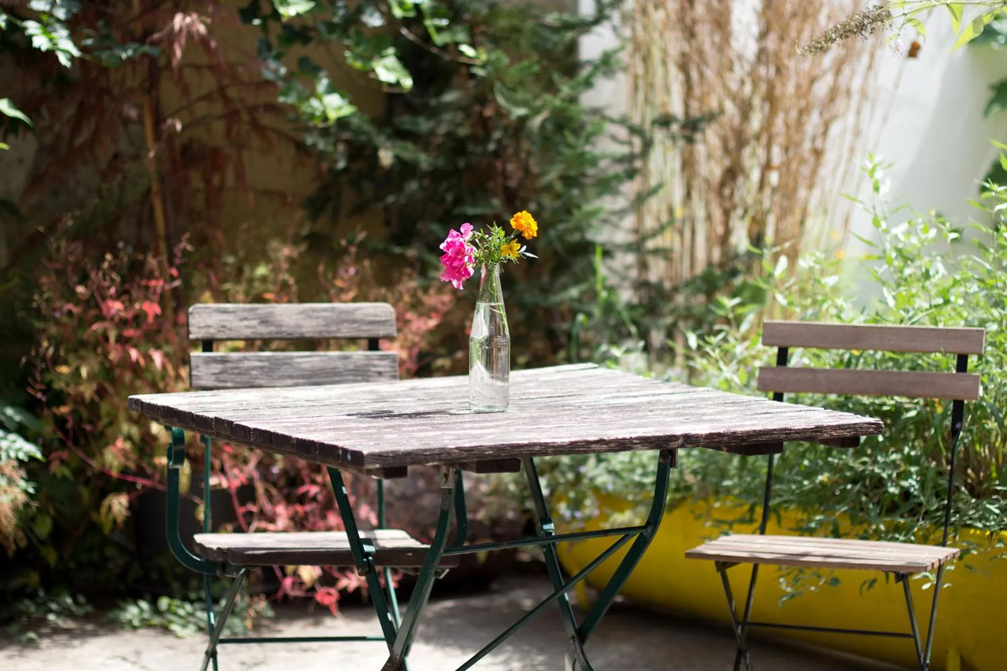 Patio in Metro Apartments Vienna