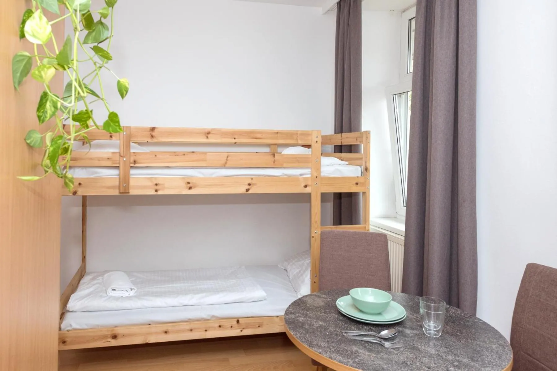 Bed in Metro Apartments Vienna