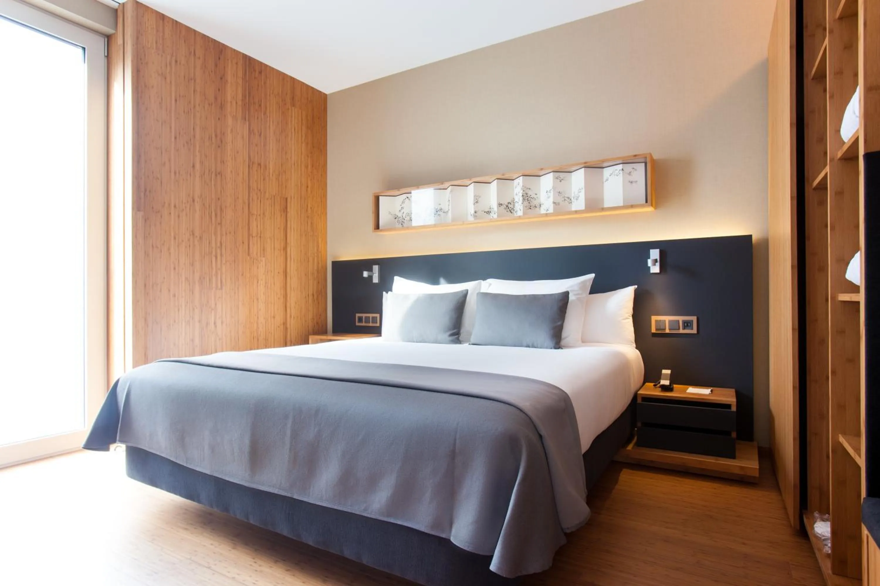 Bedroom, Bed in Ocean Drive Barcelona