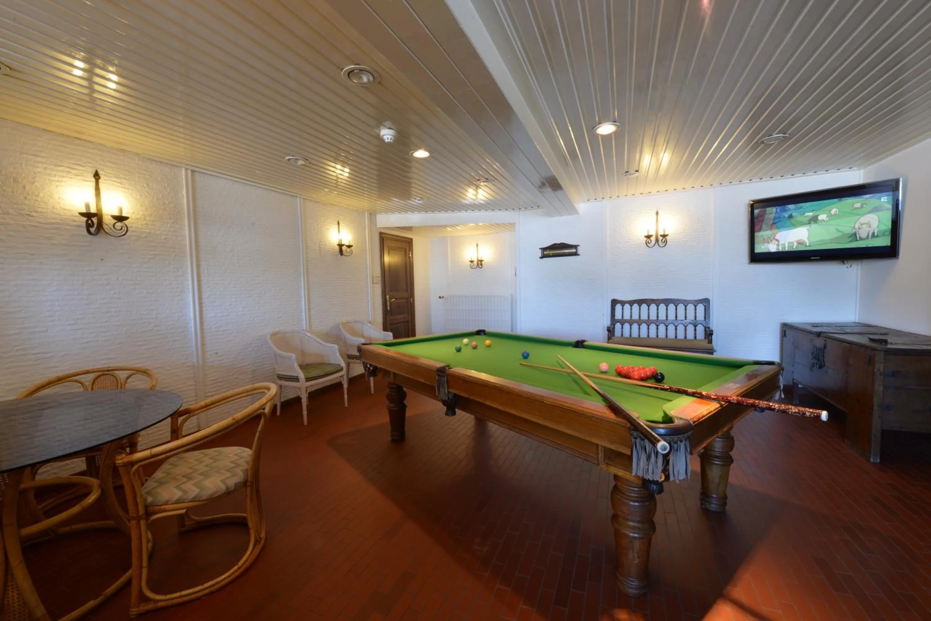 Game Room in Hotel des Ardennes