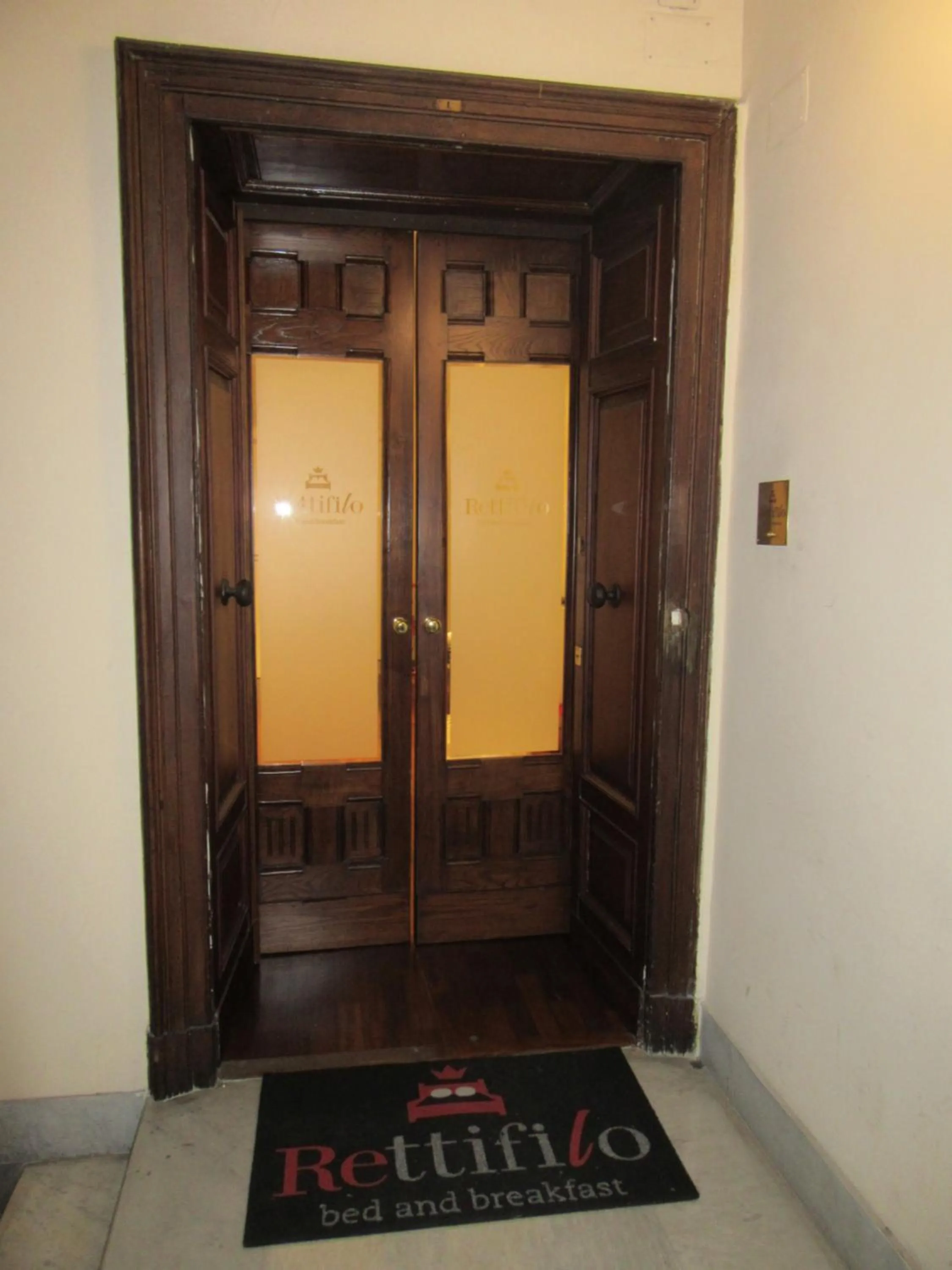 Lobby or reception in B&B Rettifilo