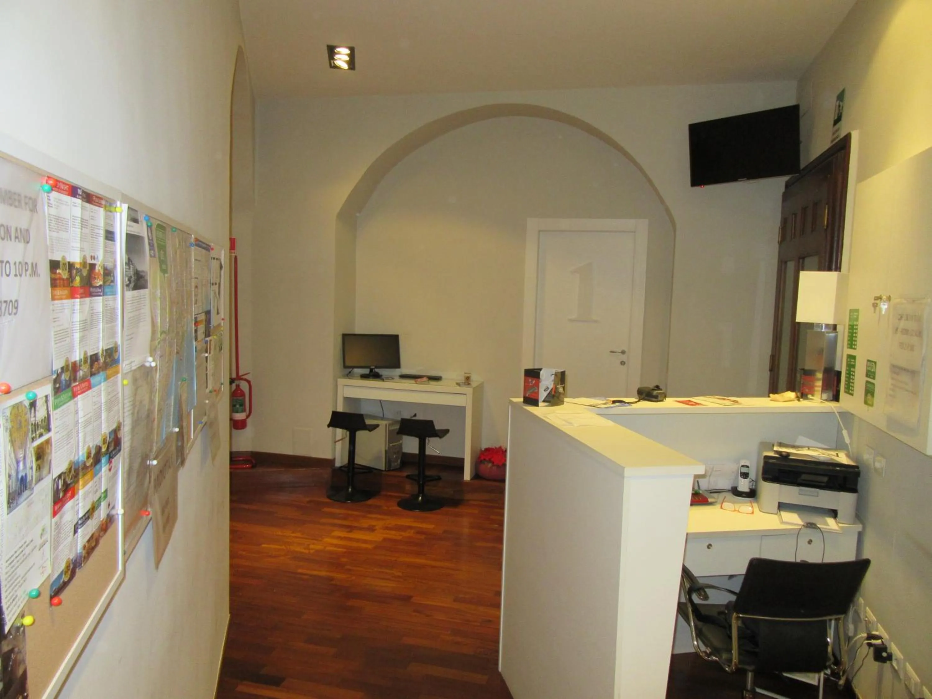 Lobby or reception in B&B Rettifilo