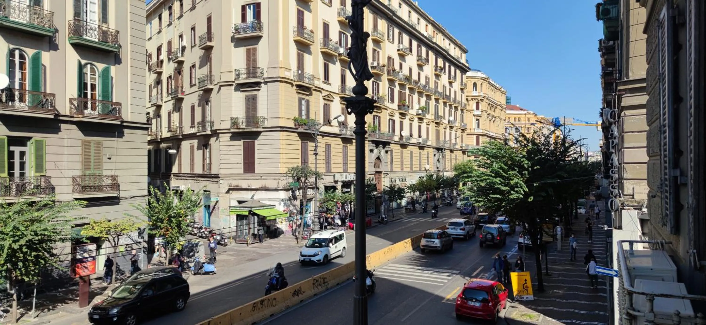 Street view in B&B Rettifilo