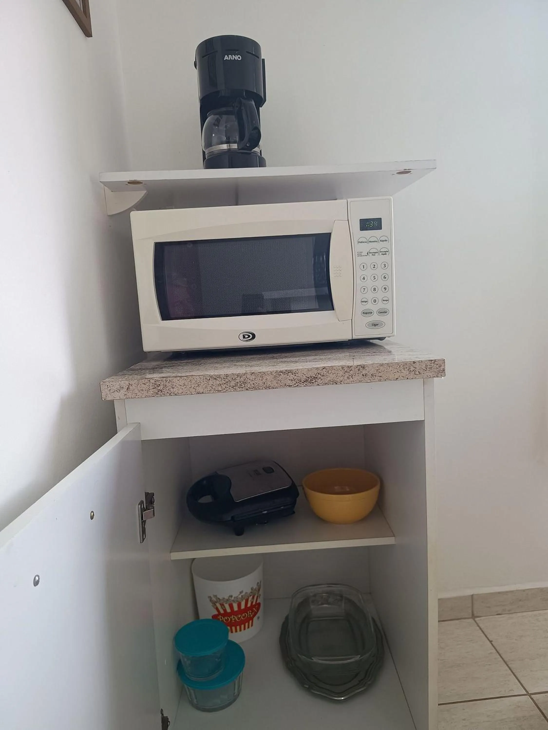 Kitchen or kitchenette in Studio Morro das Pedras