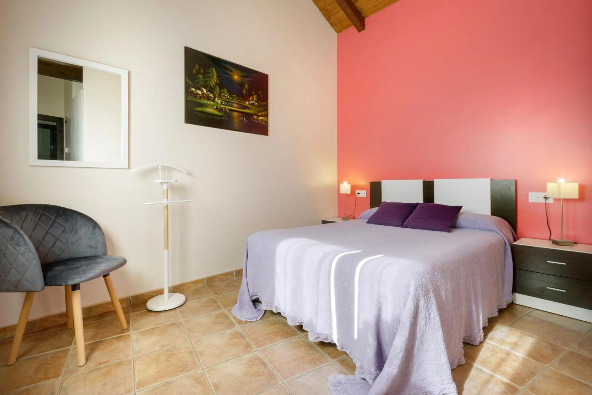 Bedroom, Bed in O Zierzo