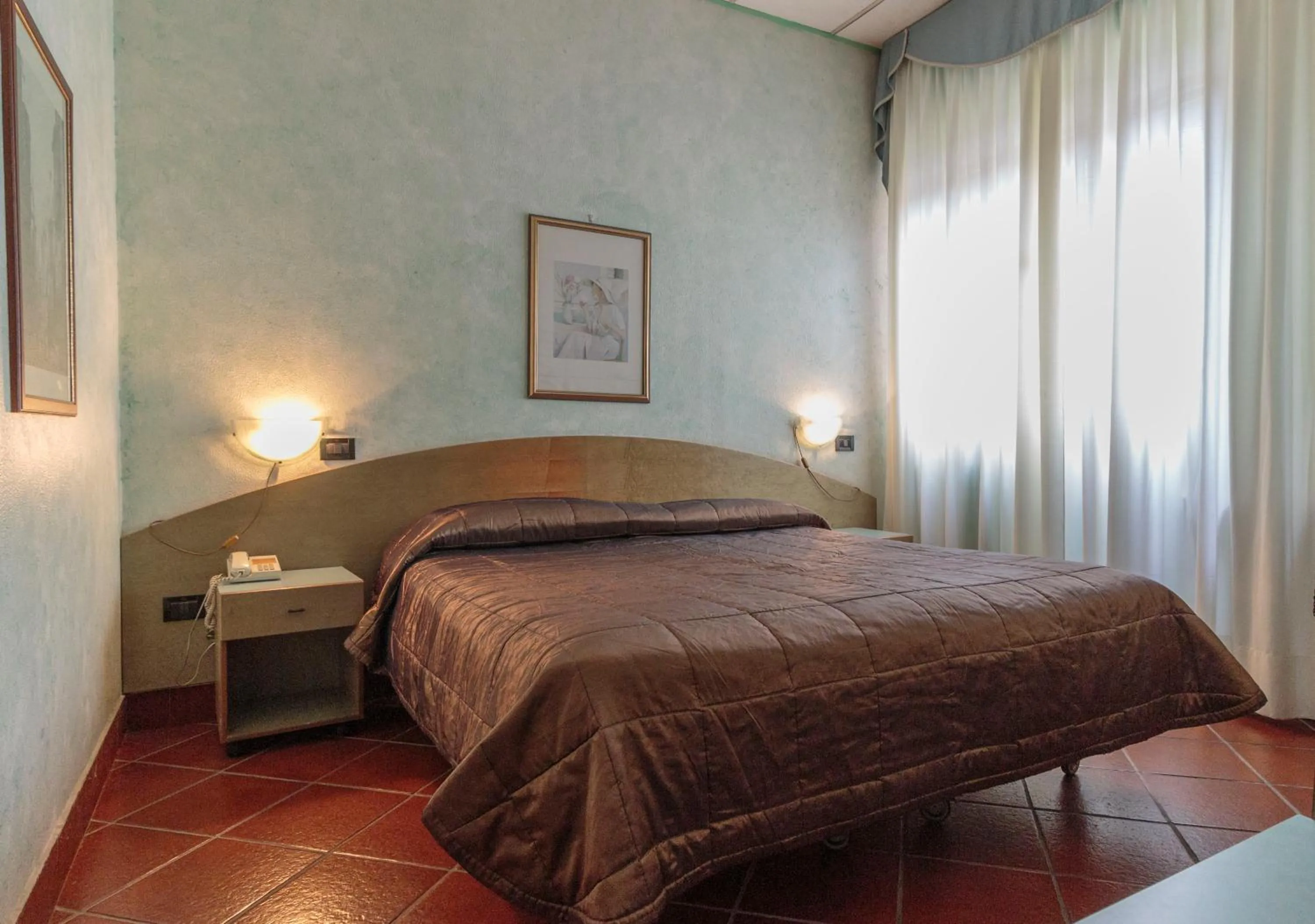 Bed in Hotel Il Telegrafo