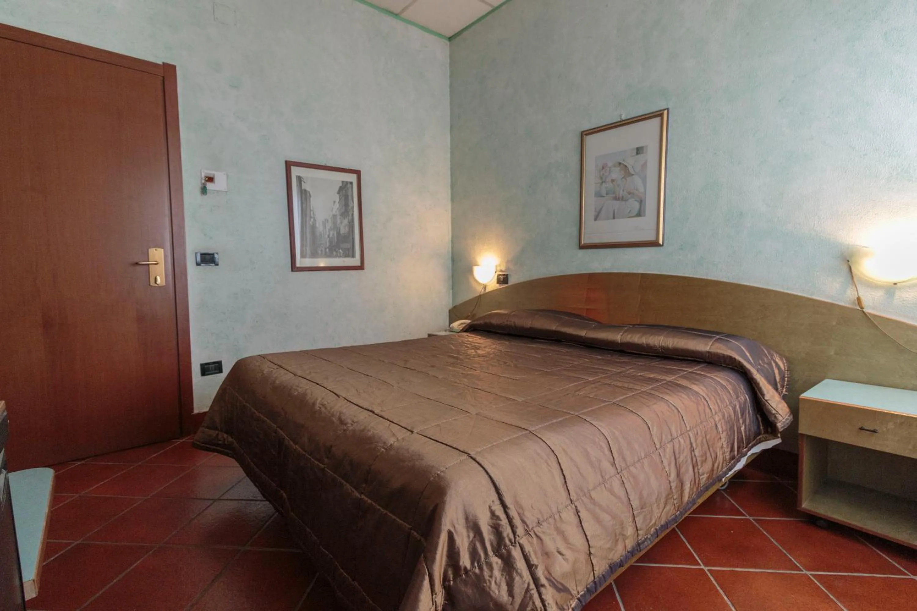 Bed in Hotel Il Telegrafo