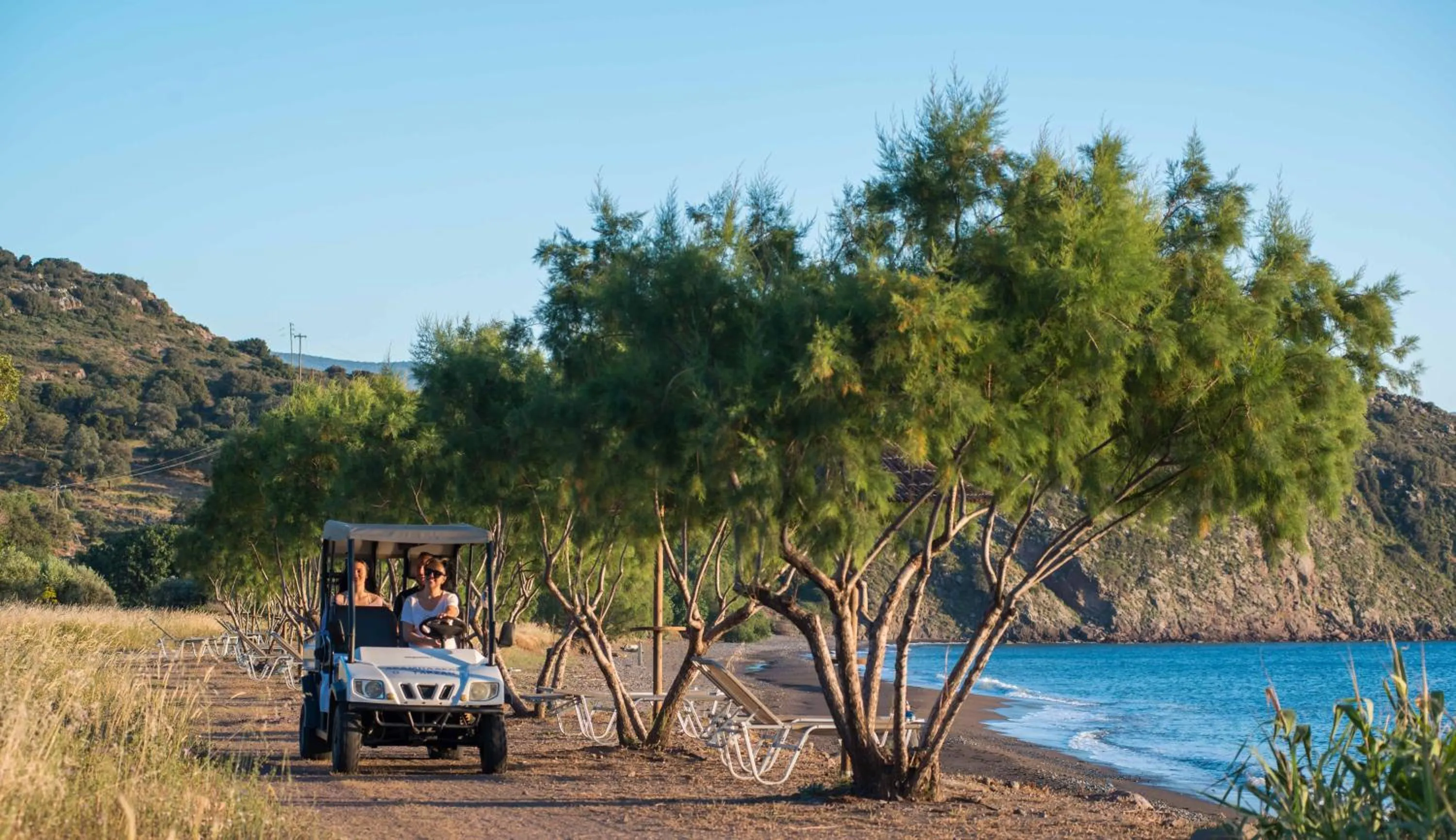 Beach in Delfinia Hotel & Bungalows