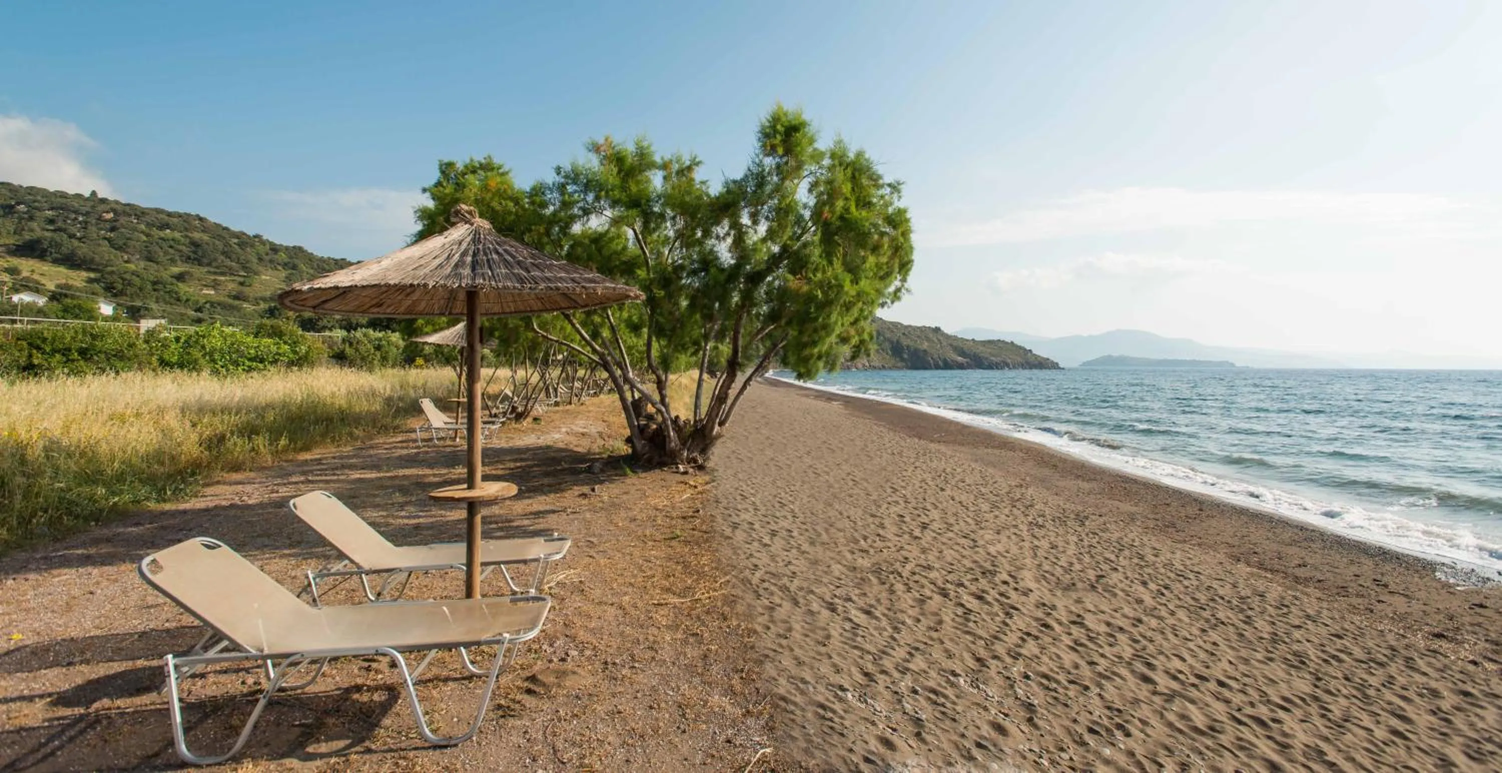 Beach in Delfinia Hotel & Bungalows