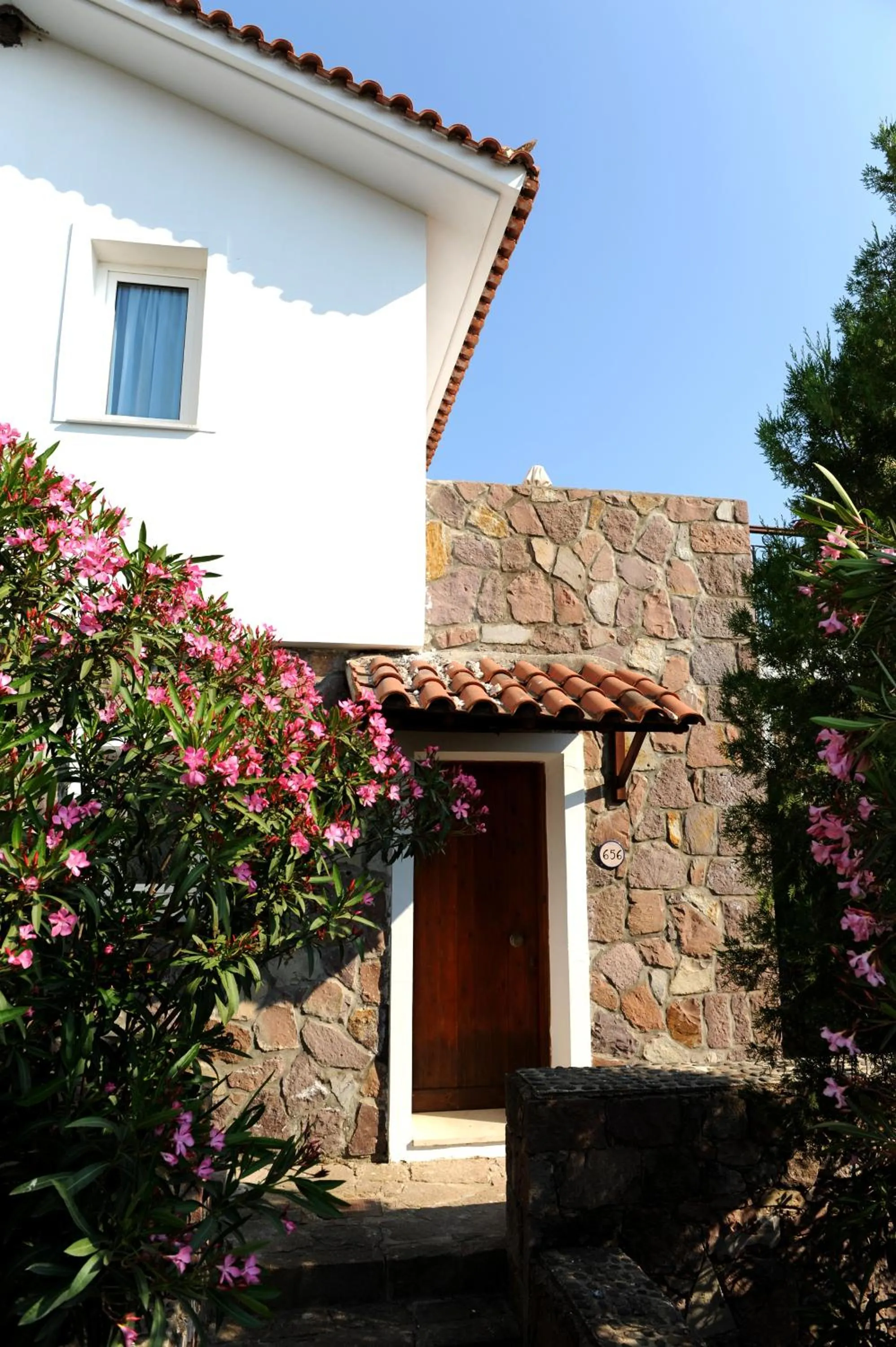 Property building in Delfinia Hotel & Bungalows