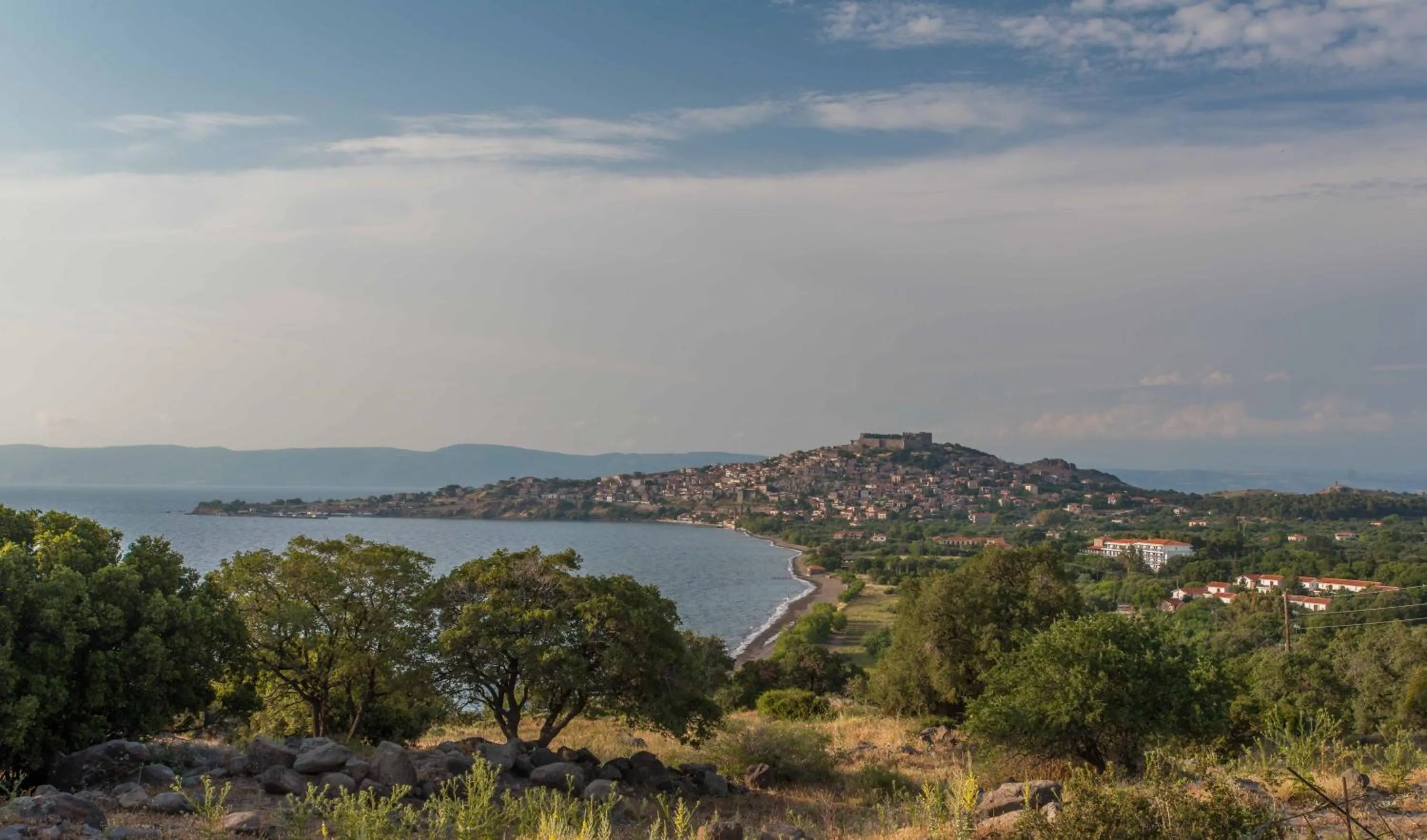 Bird's eye view in Delfinia Hotel & Bungalows