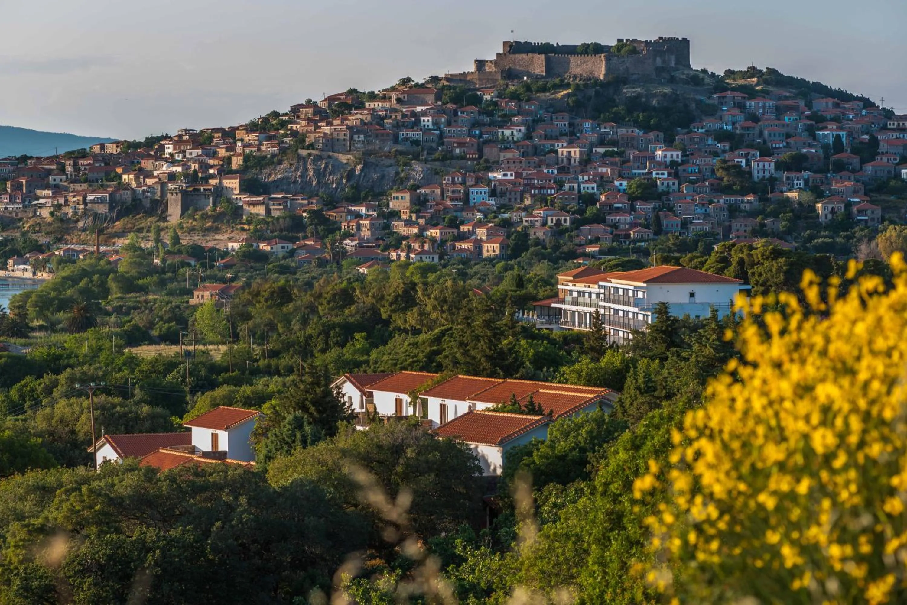 City view in Delfinia Hotel & Bungalows