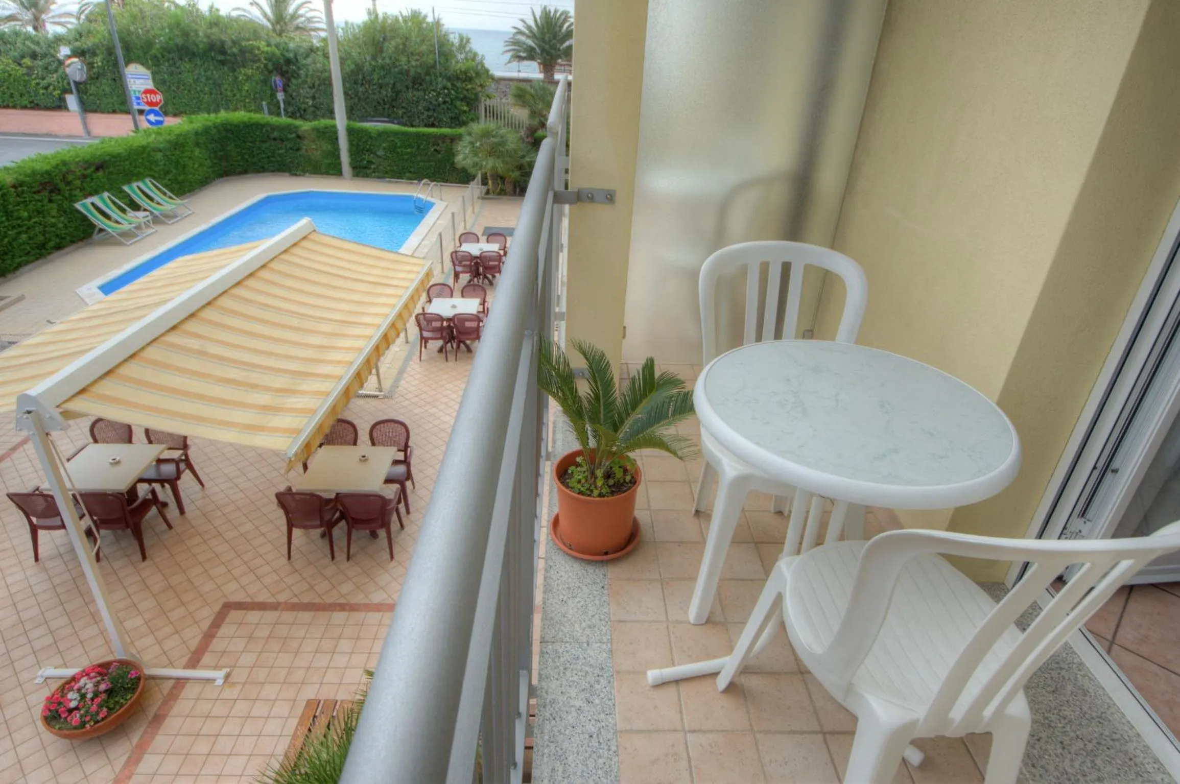 Balcony/Terrace in Residence Villa Gloria
