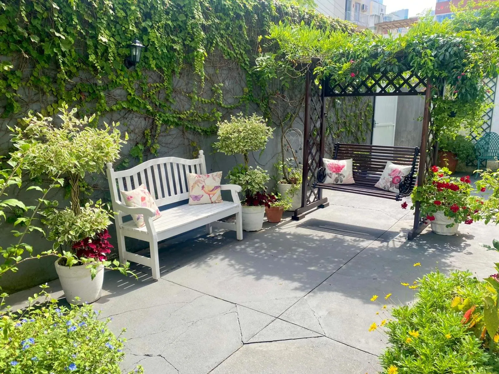 Garden in Villa Germânia