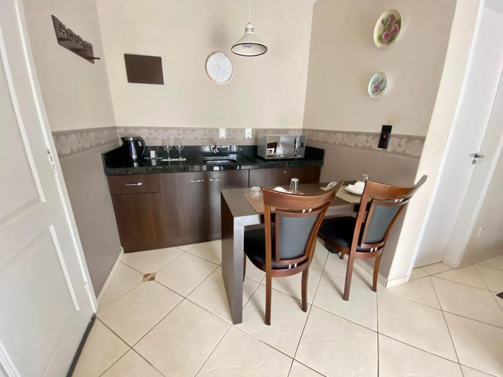 Kitchen or kitchenette in Villa Germânia