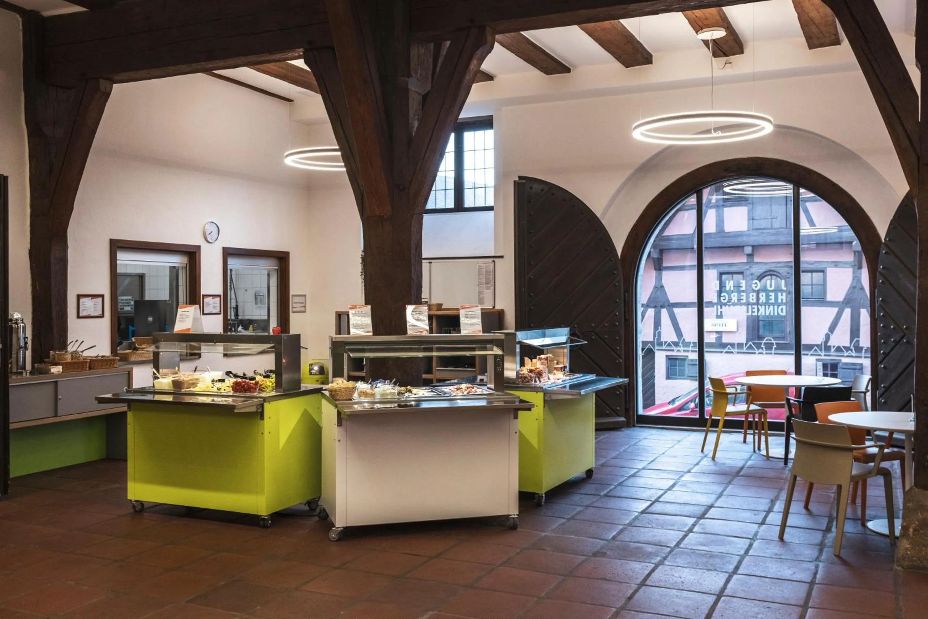 Breakfast in Jugendherberge Dinkelsbühl - Youth Hostel