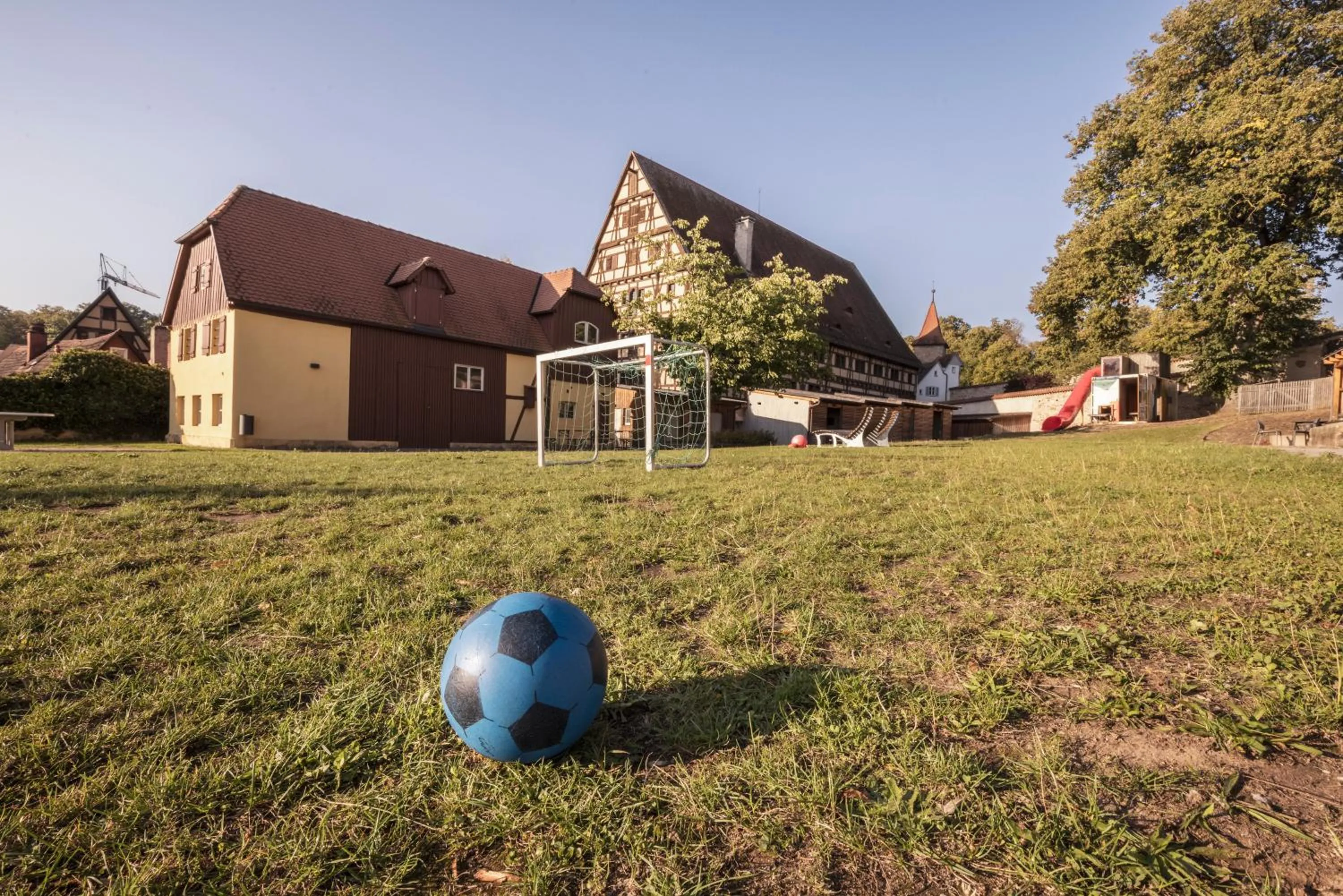 Children play ground in Jugendherberge Dinkelsbühl - Youth Hostel